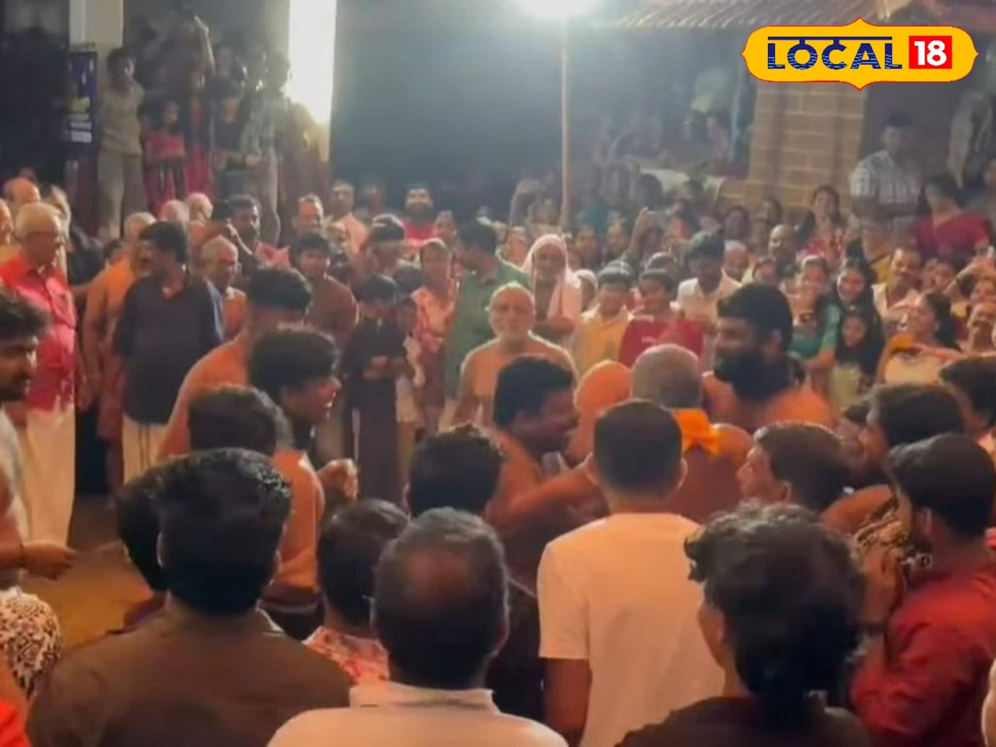 പാട്ടുത്സവത്തിന് സമാപനം: കോട്ടയം തമ്പുരാൻ്റെ ഐതിഹ്യം പേറി പടുവിലാക്കാവിൽ തേങ്ങ പിടി ചടങ്ങ്