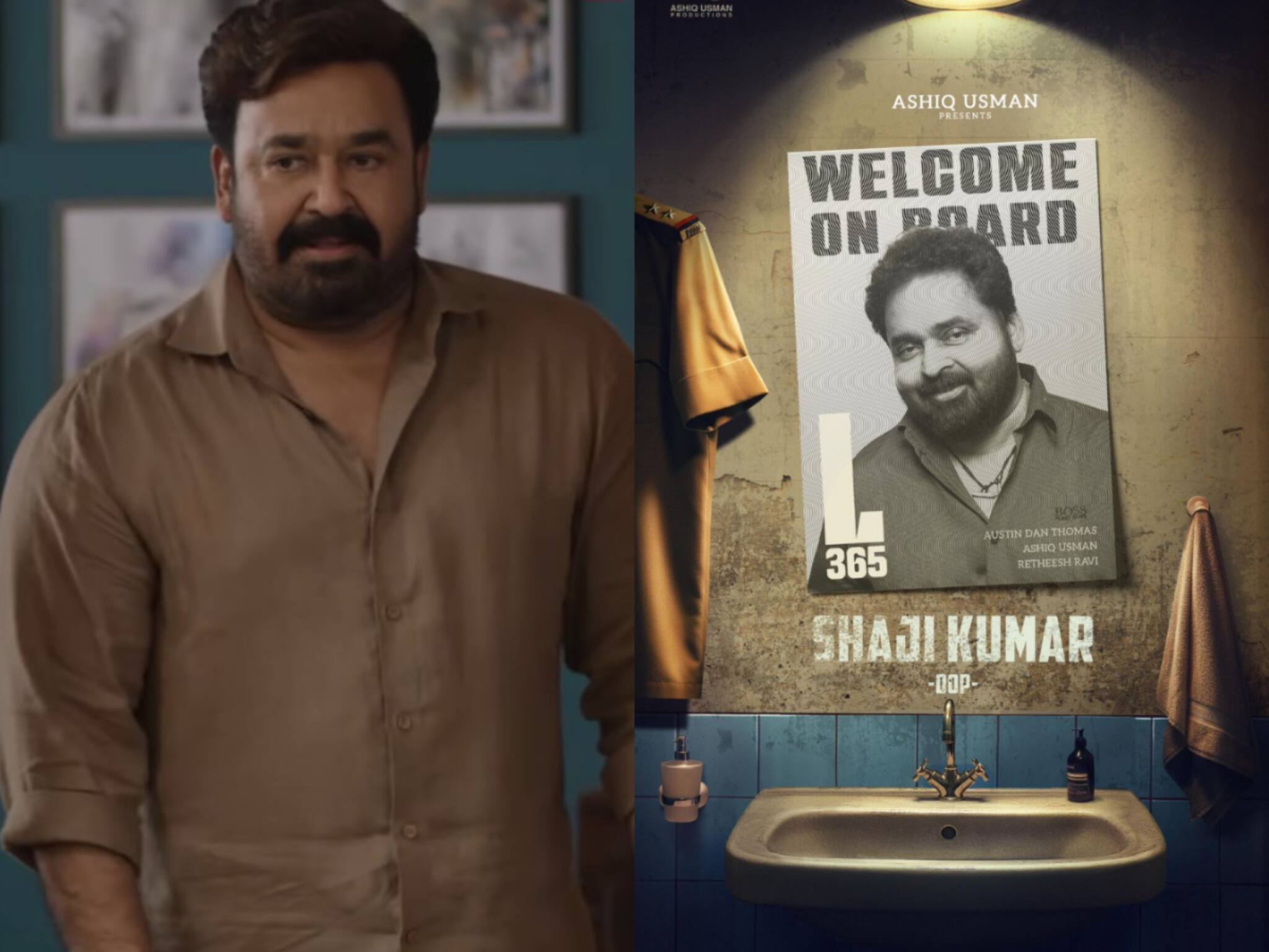 മോഹൻലാൽ വീണ്ടും കാക്കിയണിയുന്ന സിനിമയിൽ ക്യാമറ ചലിപ്പിക്കാൻ പുലിമുരുകന്റെ ഛായാഗ്രാഹകൻ ഷാജി കുമാർ