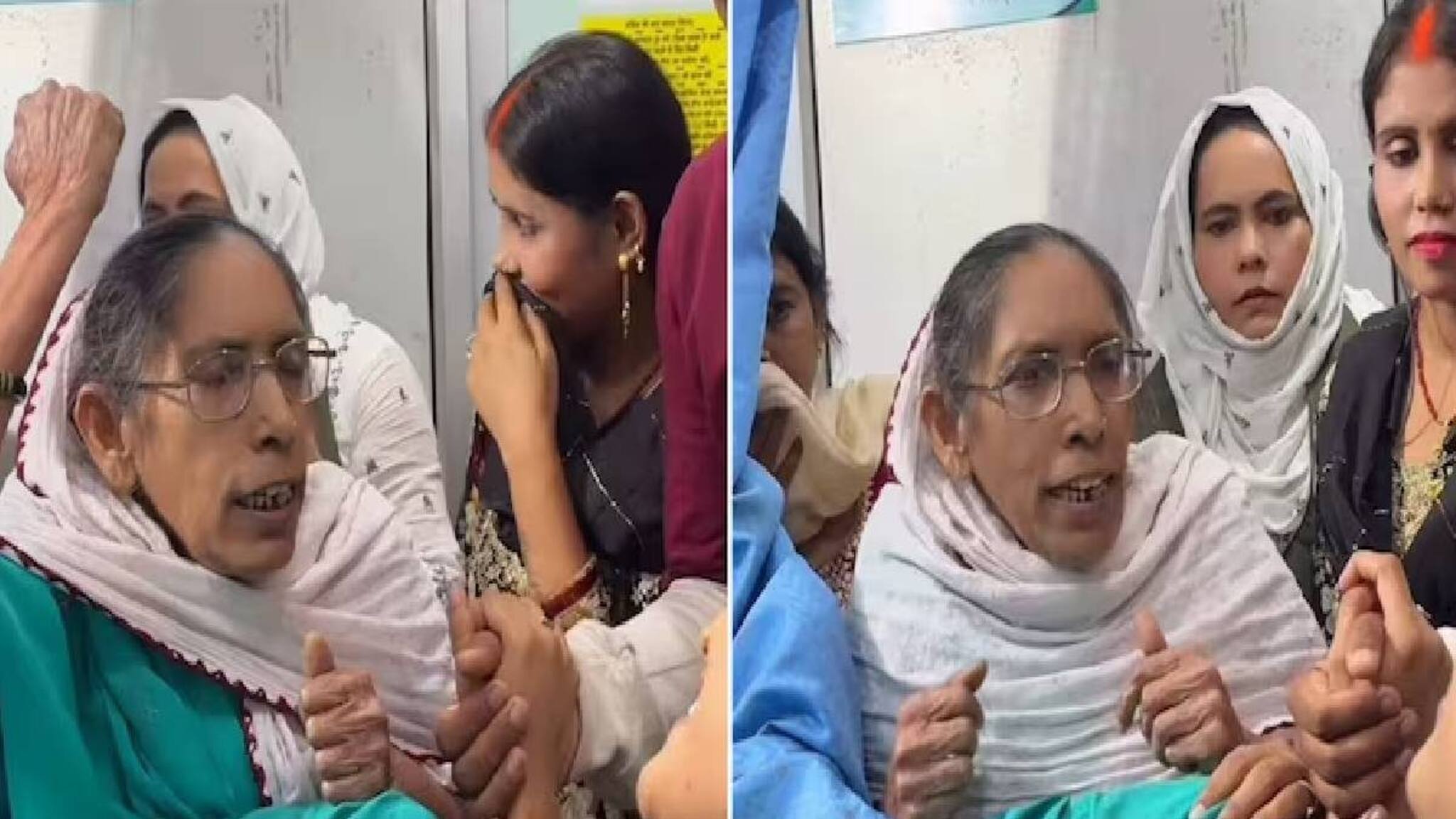 പ്രസവവേദനയിൽ കരഞ്ഞ മരുമകളെ ലേബർ റൂമിൽ കയറി ചീത്തവിളിച്ച് അമ്മായിയമ്മ; വീഡിയോ വൈറൽ