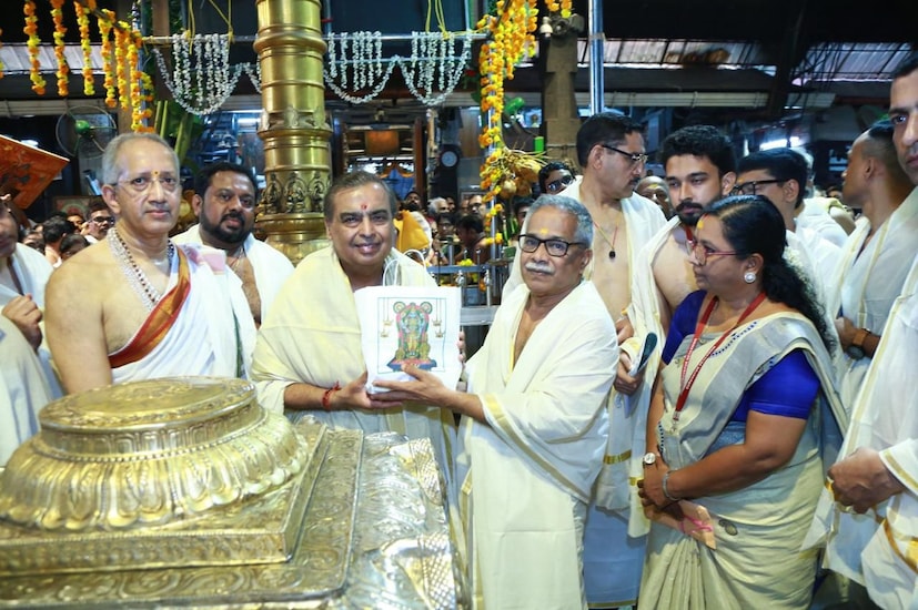 Mukesh Ambani , Mukesh Ambani Guruvayur Temple visit, Mukesh Ambani donation Guruvayur, Guruvayur Devaswom hospital donation, Reliance Chairman Mukesh Ambani Kerala, Mukesh Ambani 15 crore check Guruvayur, മുകേഷ് അംബാനി , മുകേഷ് അംബാനി ഗുരുവായൂർ ക്ഷേത്ര സന്ദർശനം, മുകേഷ് അംബാനി സംഭാവന ഗുരുവായൂർ, ഗുരുവായൂർ ദേവസ്വം ആശുപത്രി സംഭാവന, റിലയൻസ് ചെയർമാൻ മുകേഷ് അംബാനി കേരളം, മുകേഷ് അംബാനി 15 കോടി ചെക്ക് ഗുരുവായൂർ, Guruvayur Temple darshan Mukesh Ambani, Guruvayur Devaswom Multi Speciality Hospital, Vantara Wildlife Care Guruvayur elephants, Mukesh Ambani charity Kerala, Dr. V K Vijayan Devaswom Chairman, ഗുരുവായൂർ ക്ഷേത്ര ദർശനം മുകേഷ് അംബാനി, ഗുരുവായൂർ ദേവസ്വം മൾട്ടി സ്പെഷ്യാലിറ്റി ഹോസ്പിറ്റൽ, വൻ്റ വൈൽഡ് ലൈഫ് കെയർ ഗുരുവായൂർ ആനകൾ, മുകേഷ് അംബാനി ചാരിറ്റി കേരള, ഡോ. വി കെ വിജയൻ ദേവസ്വം ചെയർമാൻ