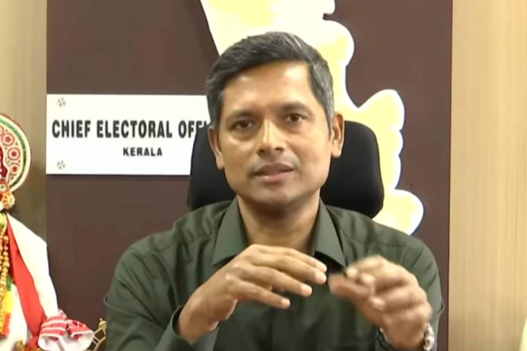 'ബിഎൽഒമാരുടെ ജോലി തടസപ്പെടുത്തിയാൽ കർശന നടപടി, നിയന്ത്രണം തിരഞ്ഞെടുപ്പ് കമ്മീഷന് മാത്രം'; മുഖ്യ തിരഞ്ഞെടുപ്പ് ഓഫീസർ