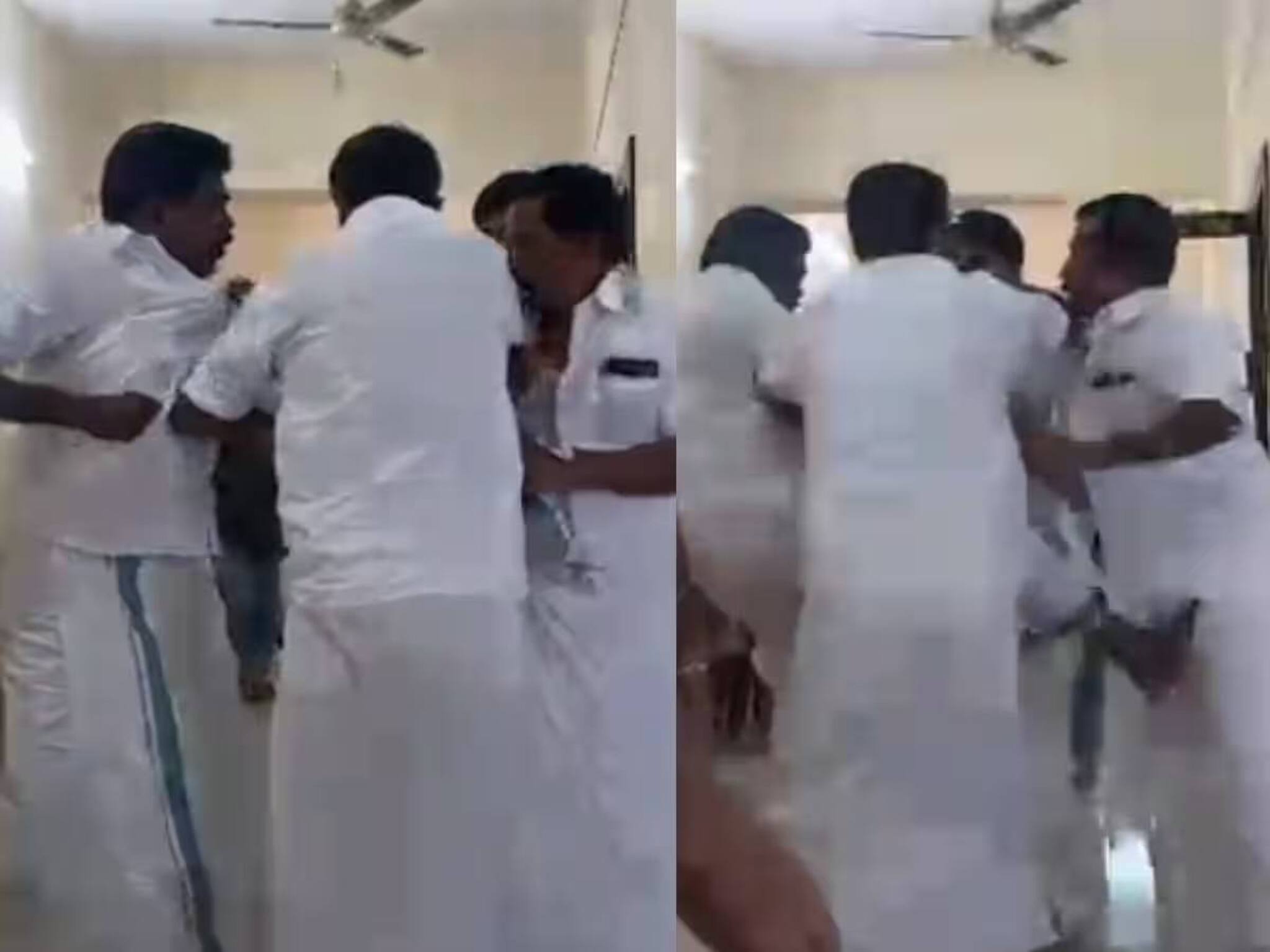 കാസർഗോഡ് ഡിസിസി ഓഫീസിലെ തമ്മിൽത്തല്ല് ഫോണിൽ പകർത്തിയ കോൺഗ്രസ് നേതാവിനെതിരെ അച്ചടക്ക നടപടി