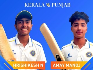  രണ്ടാം ഇന്നിങ്സിൽ അമയും ഹൃഷികേശും ചേർന്ന് 118 റൺസാണ് കൂട്ടിച്ചേർത്തത്