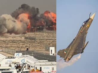 ദുബായ് എയർ ഷോയ്ക്കിടെ ഇന്ത്യയുടെ തേജസ് യുദ്ധവിമാനം തകർന്നുവീണു; പൈലറ്റിന് വീരമൃത്യു