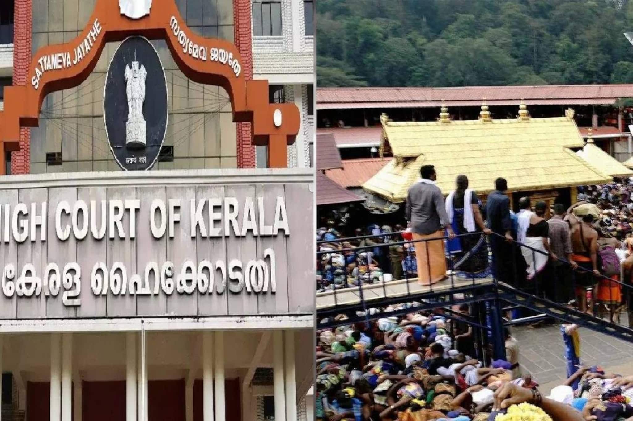 ശബരിമലയിലെ തിരക്ക് വിലയിരുത്തി സ്‌പോട് ബുക്കിങ് വർധിപ്പിക്കാമെന്ന് ഹൈക്കോടതി
