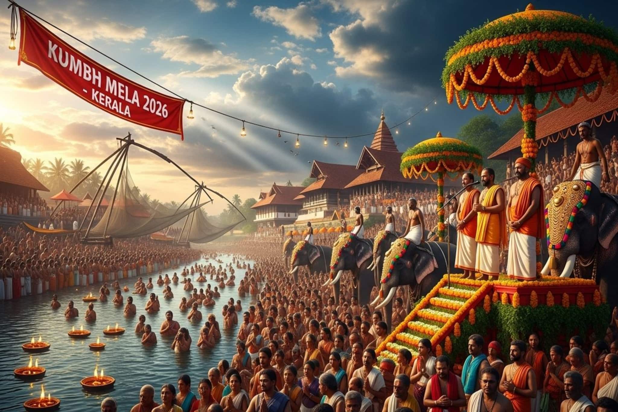 ജനുവരിയിൽ കേരളത്തിൽ കുംഭമേള; തിരുനാവായ വേദിയാകും ജനുവരിയിൽ കേരളത്തിൽ കുംഭമേള; തിരുനാവായ വേദിയാകും