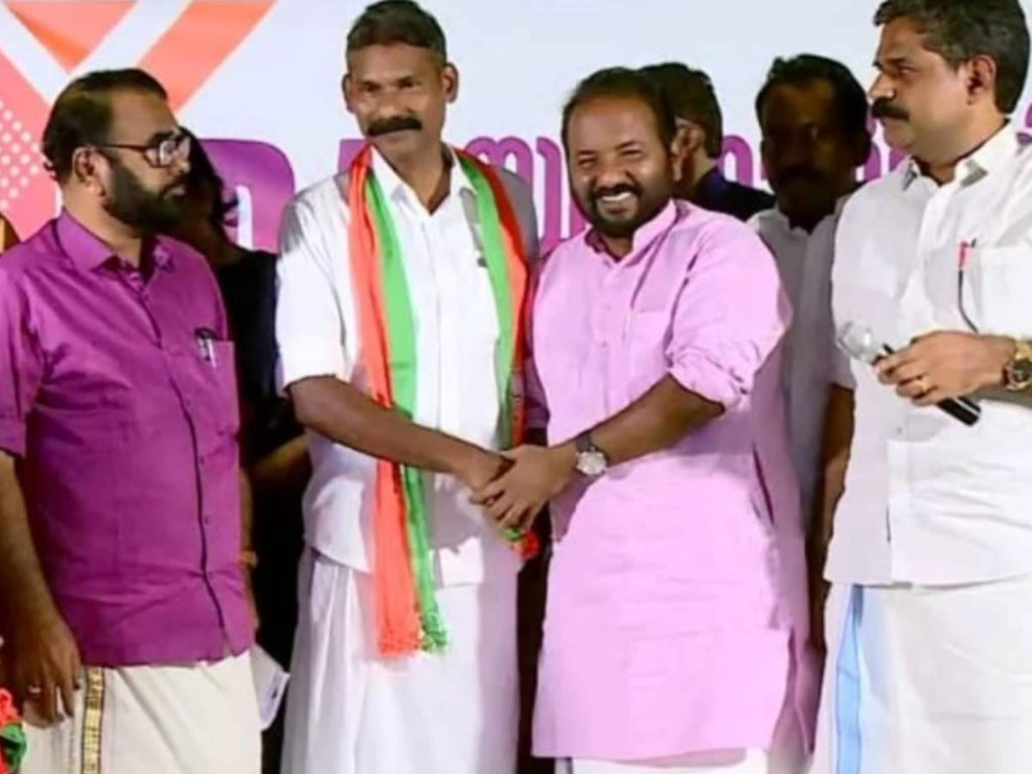 ഹിജാബ് വിവാദമുണ്ടായ പള്ളുരുത്തി സെന്റ് റീത്താസ് സ്‌കൂളിലെ പിടിഎ പ്രസിഡന്റ് ജോഷി കൈതവളപ്പിൽ NDA സ്ഥാനാർത്ഥി