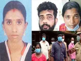 കൊല്ലപ്പെട്ട അനിത, പ്രതികളായ പ്രബീഷും രജനിയും