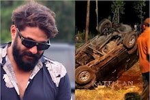 കൊടുംകാട്ടിലെ ഷൂട്ടിങ്ങിൽ പാഞ്ഞോടിവന്ന കാർ തലകീഴായി മറിഞ്ഞു; ആന്റണി വർഗീസിന്റെ 'കാട്ടാളൻ' കാഴ്ച