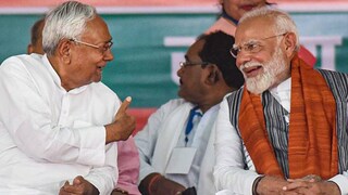 നിതീഷ് കുമാറും നരേന്ദ്ര മോദിയും (File pic/PTI)