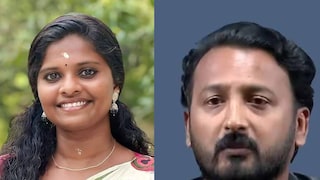 സജന ബി സാജൻ, രാഹുൽ മാങ്കൂട്ടത്തില്‍