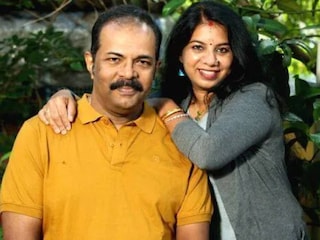 ഷിബു തിലകനും ലേഖയും