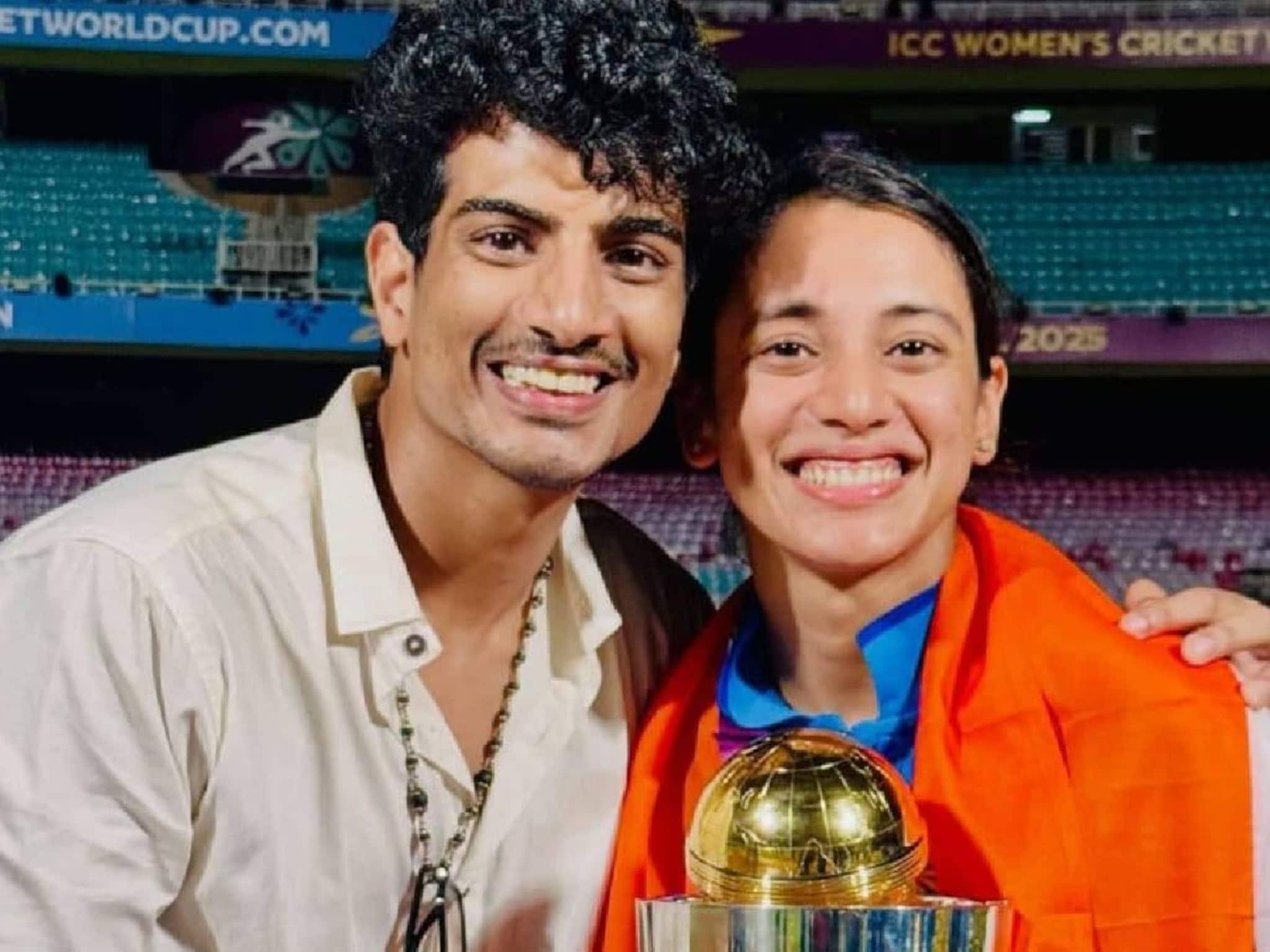 സ്മൃതി മന്ദാനയുടെ പിതാവിന് ഹൃദയാഘാതം; പലാഷ് മുച്ചലുമായുള്ള വിവാഹം മാറ്റിവച്ചു