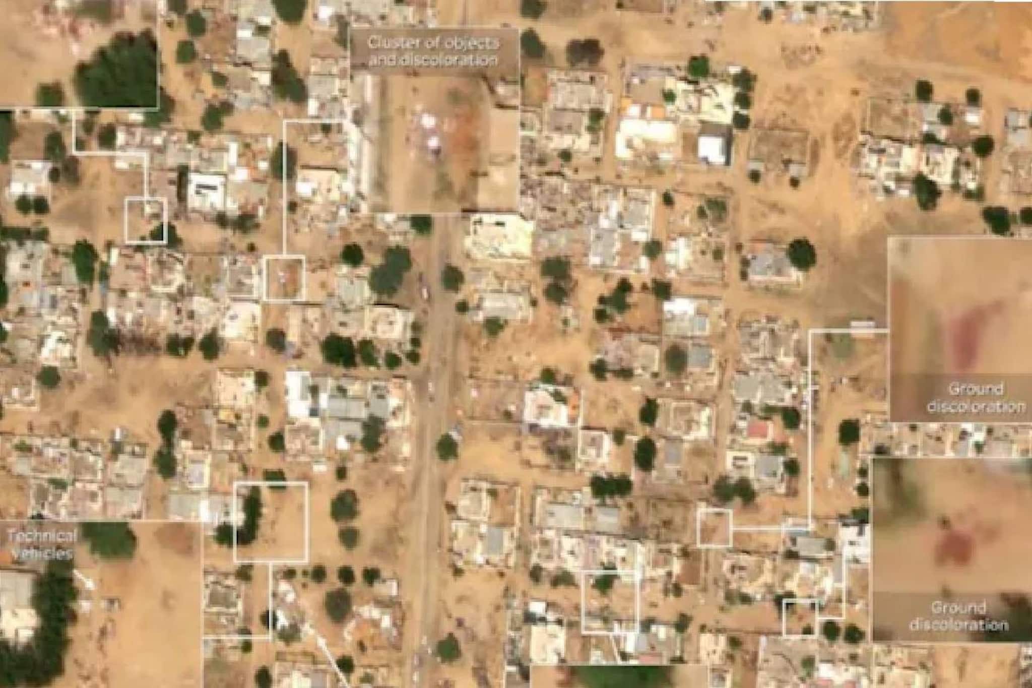 സുഡാനിലെ ചോരപ്പുഴ: രക്തച്ചൊരിച്ചിലിന്റെയും കൂട്ടക്കൊലയുടെയും ഉപഗ്രഹചിത്രങ്ങൾ പുറത്ത് സുഡാനിലെ ചോരപ്പുഴ: രക്തച്ചൊരിച്ചിലിന്റെയും കൂട്ടക്കൊലയുടെയും ഉപഗ്രഹചിത്രങ്ങൾ പുറത്ത്