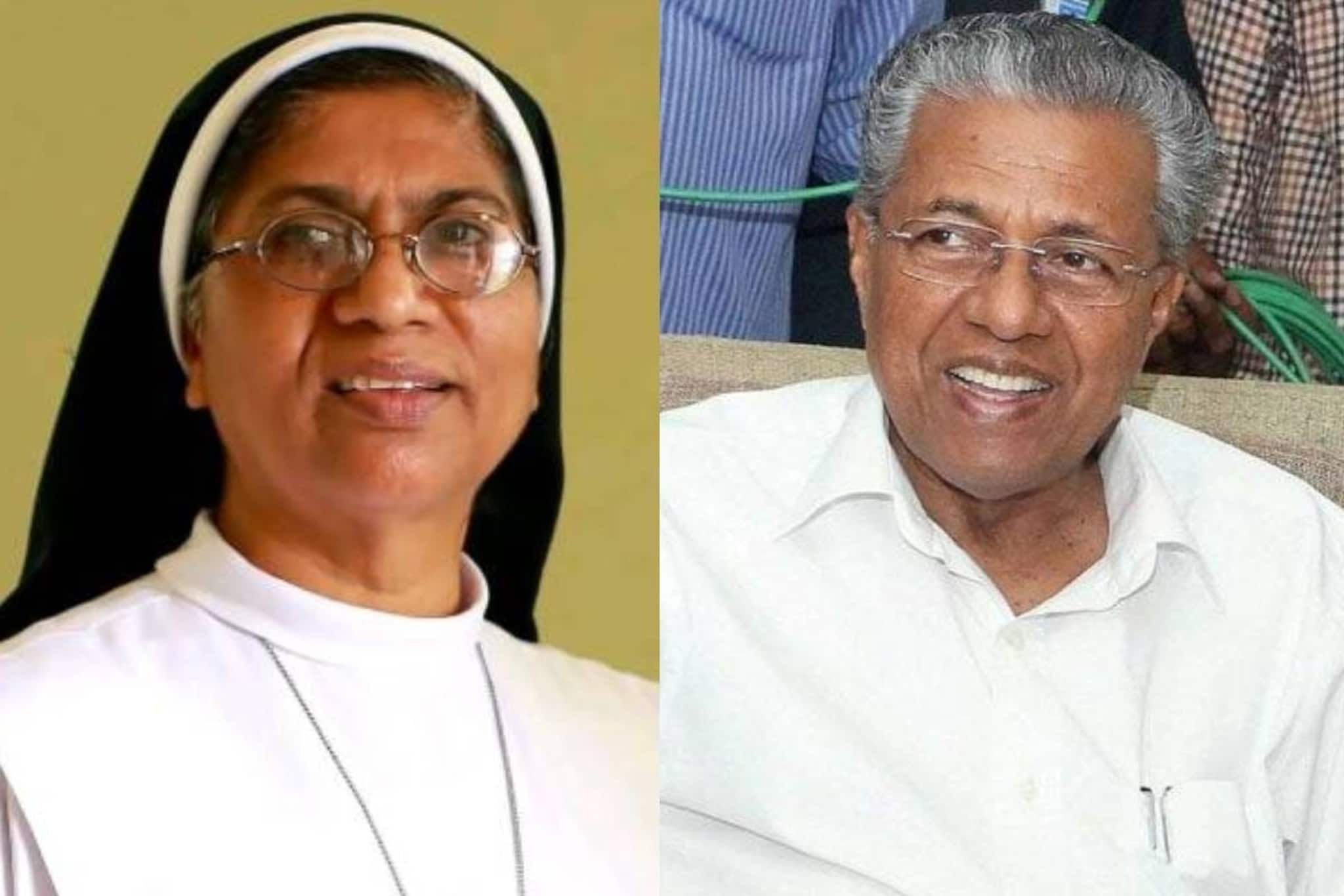 മുഖ്യമന്ത്രിക്കെതിരായ കൊലവിളി പോസ്റ്റിൽ‌ കന്യാസ്ത്രീക്കെതിരെ പോലീസ് അന്വേഷണം