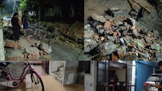 ജലസംഭരണി തകർന്നതിനെ തുടർന്നുള്ള ദൃശ്യങ്ങൾ ജലസംഭരണി തകർന്നതിനെ തുടർന്നുള്ള ദൃശ്യങ്ങൾ