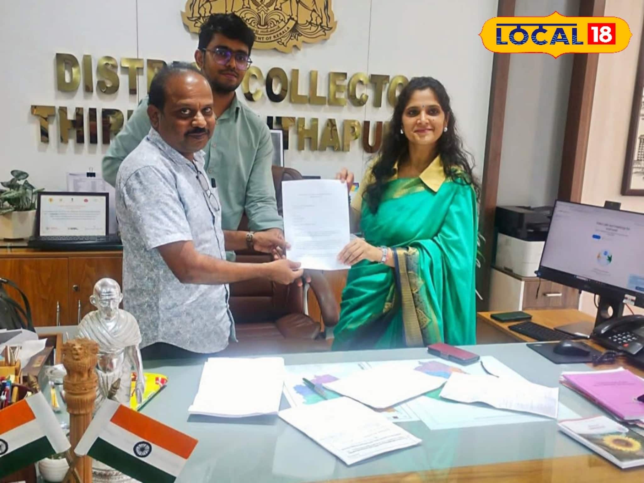 ശാരീരിക പരിമിതികൾ തളർത്തിയില്ല; തീവ്ര വോട്ടർപട്ടിക പരിഷ്കരണ പ്രവർത്തനങ്ങളിൽ സ്റ്റാറായി പോളിയോ ബാധിതനായ ബിഎൽഒ