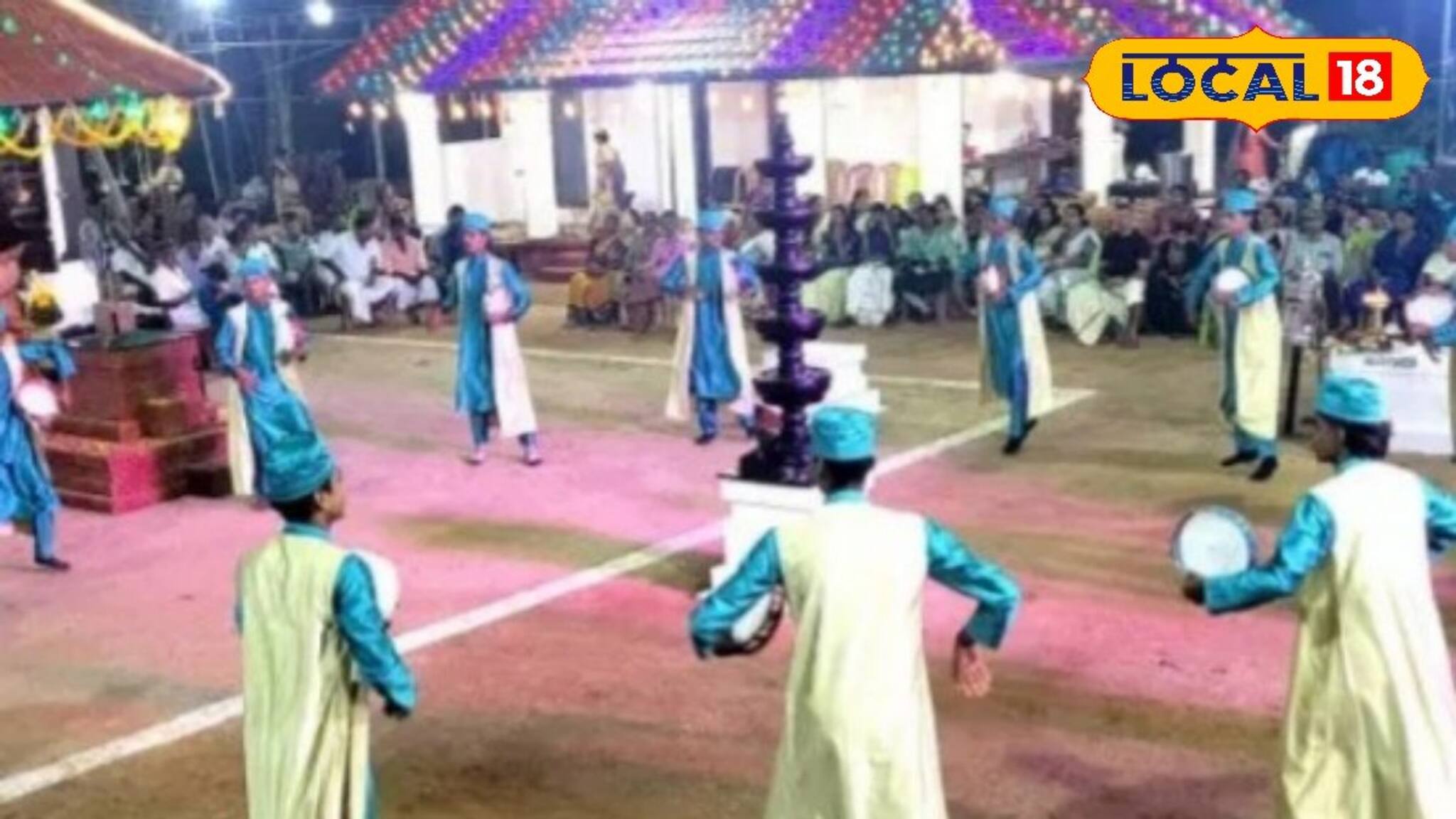 മാപ്പിളപ്പാട്ടിൽ അയ്യപ്പഗീതം: മുത്തപ്പൻ മടപ്പുര ക്ഷേത്രോത്സവത്തിൽ അയ്യപ്പസ്വാമിക്കായി ദഫ് മുട്ട്