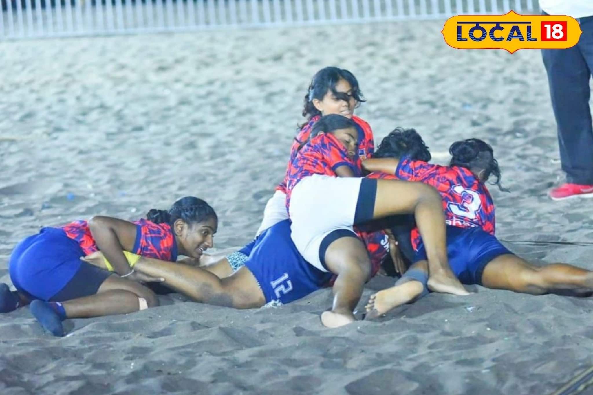 ബേപ്പൂർ ബീച്ചിൽ ആവേശം പകർന്ന് കബഡി മത്സരം; ഗജമുഖ കണ്ണഞ്ചേരിയും എൻഎസ്എസ്എ മുക്കവും ജേതാക്കൾ