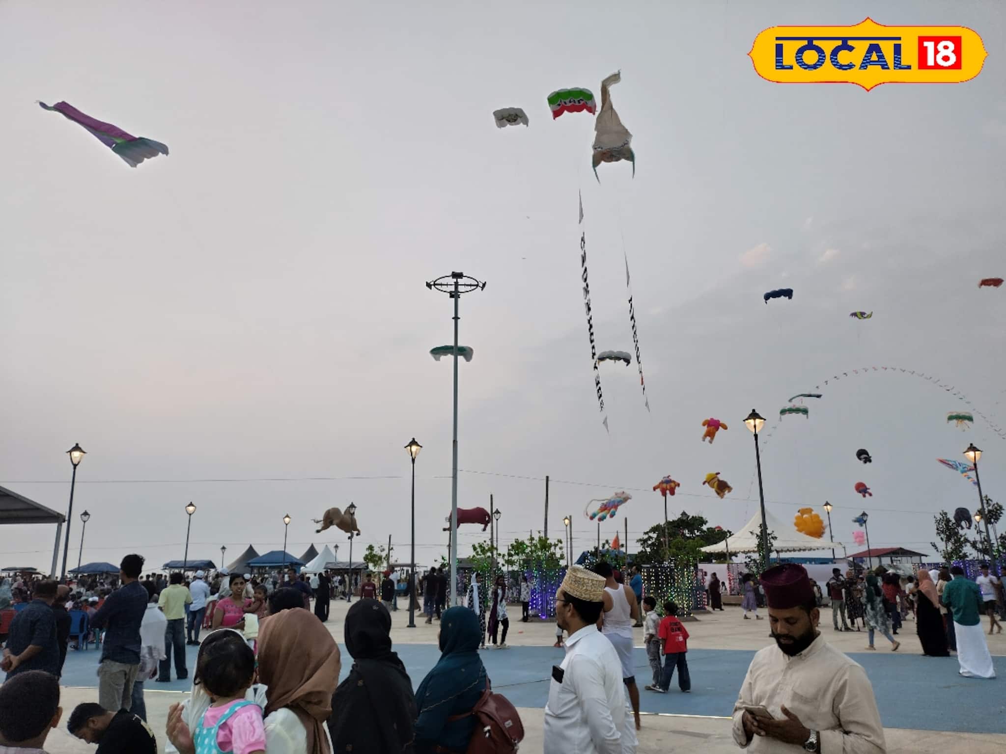 ബേപ്പൂർ ആകാശത്ത് വിസ്മയപ്പട്ടങ്ങൾ; അന്താരാഷ്ട്ര കൈറ്റ് ഫെസ്റ്റിന് വർണ്ണാഭമായ തുടക്കം