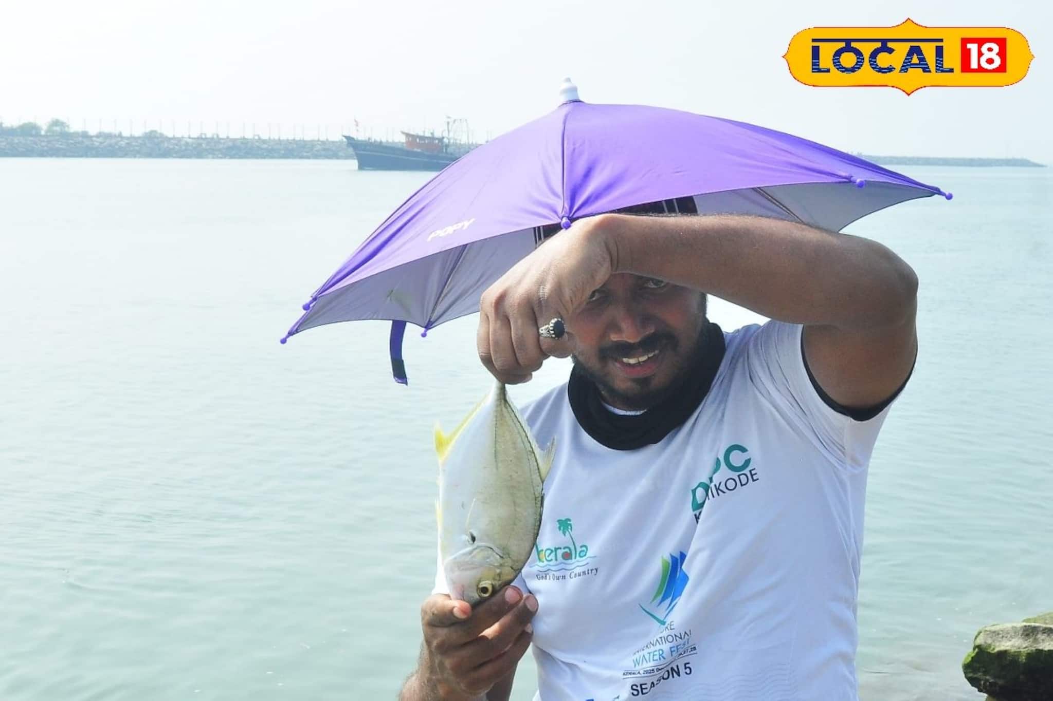 ബേപ്പൂര്‍ വാട്ടര്‍ ഫെസ്റ്റിൽ ആവേശമായി ചൂണ്ടയിടൽ മത്സരം; ഷിഹാബ് 'ചൂണ്ടക്കാരൻ' നേടി