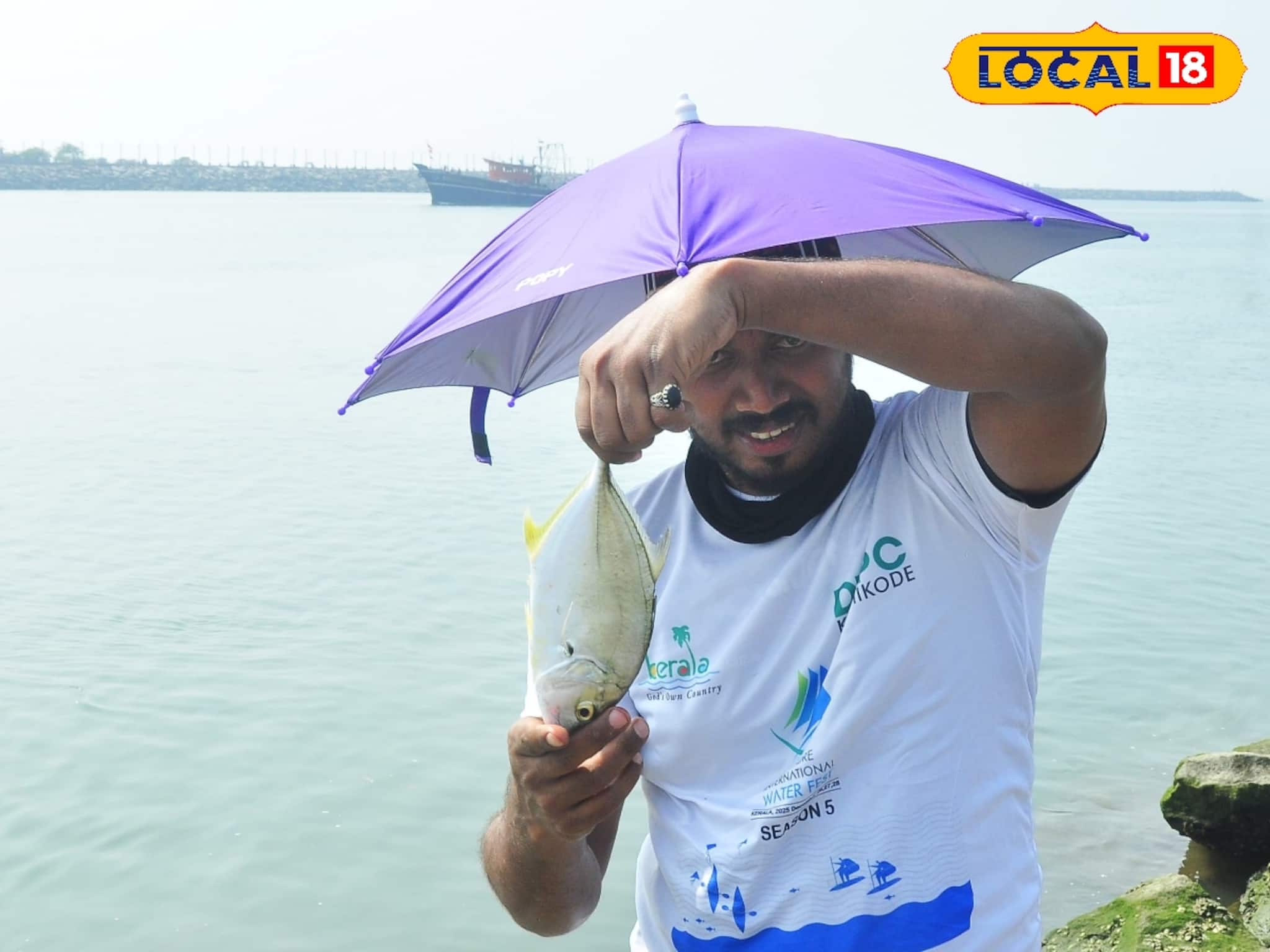 ബേപ്പൂര്‍ വാട്ടര്‍ ഫെസ്റ്റിൽ ആവേശമായി ചൂണ്ടയിടൽ മത്സരം; ഷിഹാബ് 'ചൂണ്ടക്കാരൻ' നേടി