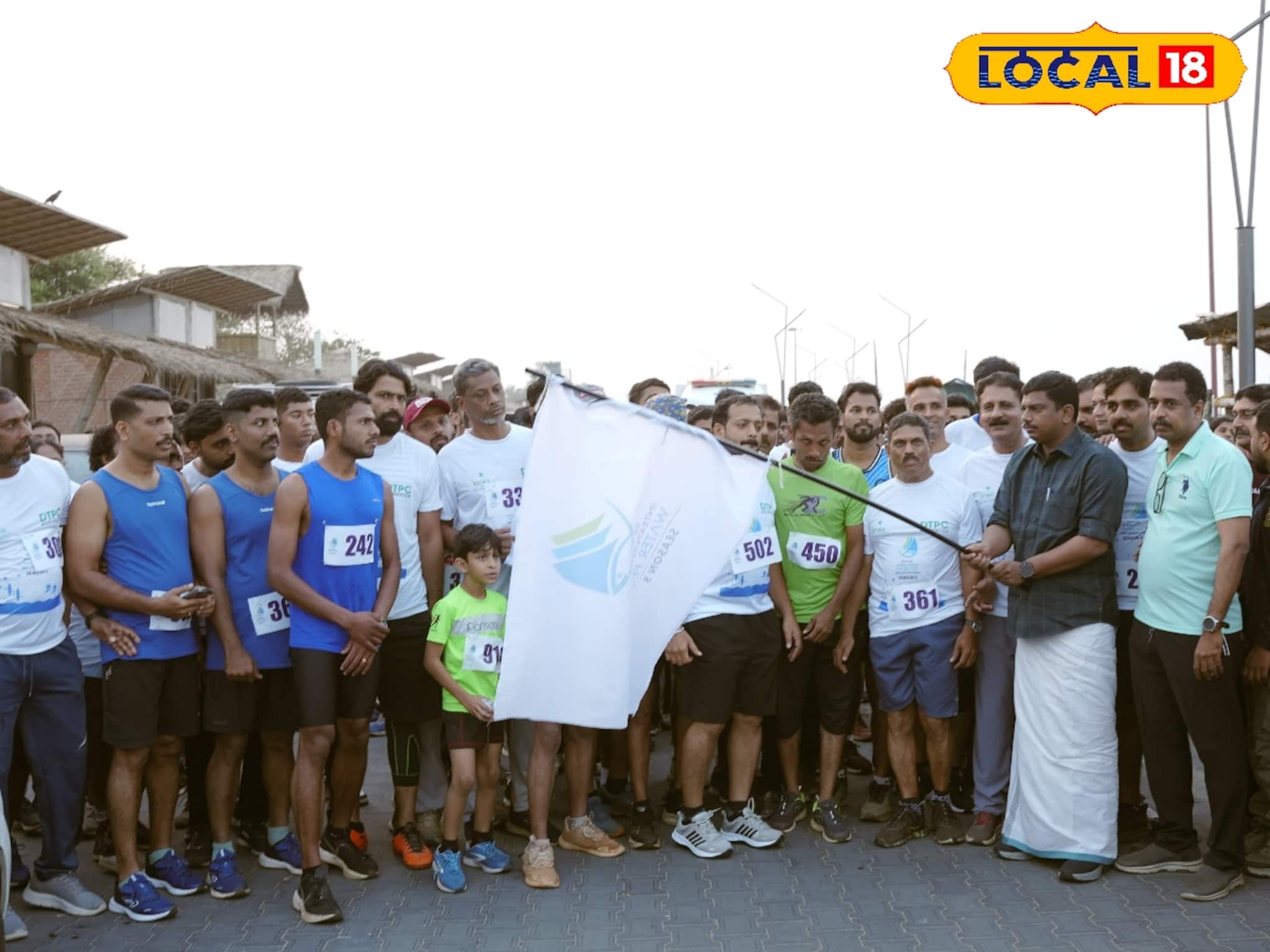 500 പേർ, 13 കിലോമീറ്റർ! ബേപ്പൂർ മാരത്തോണിൽ കരുത്തുകാട്ടി വിഷ്ണുവും ജിൻസിയും