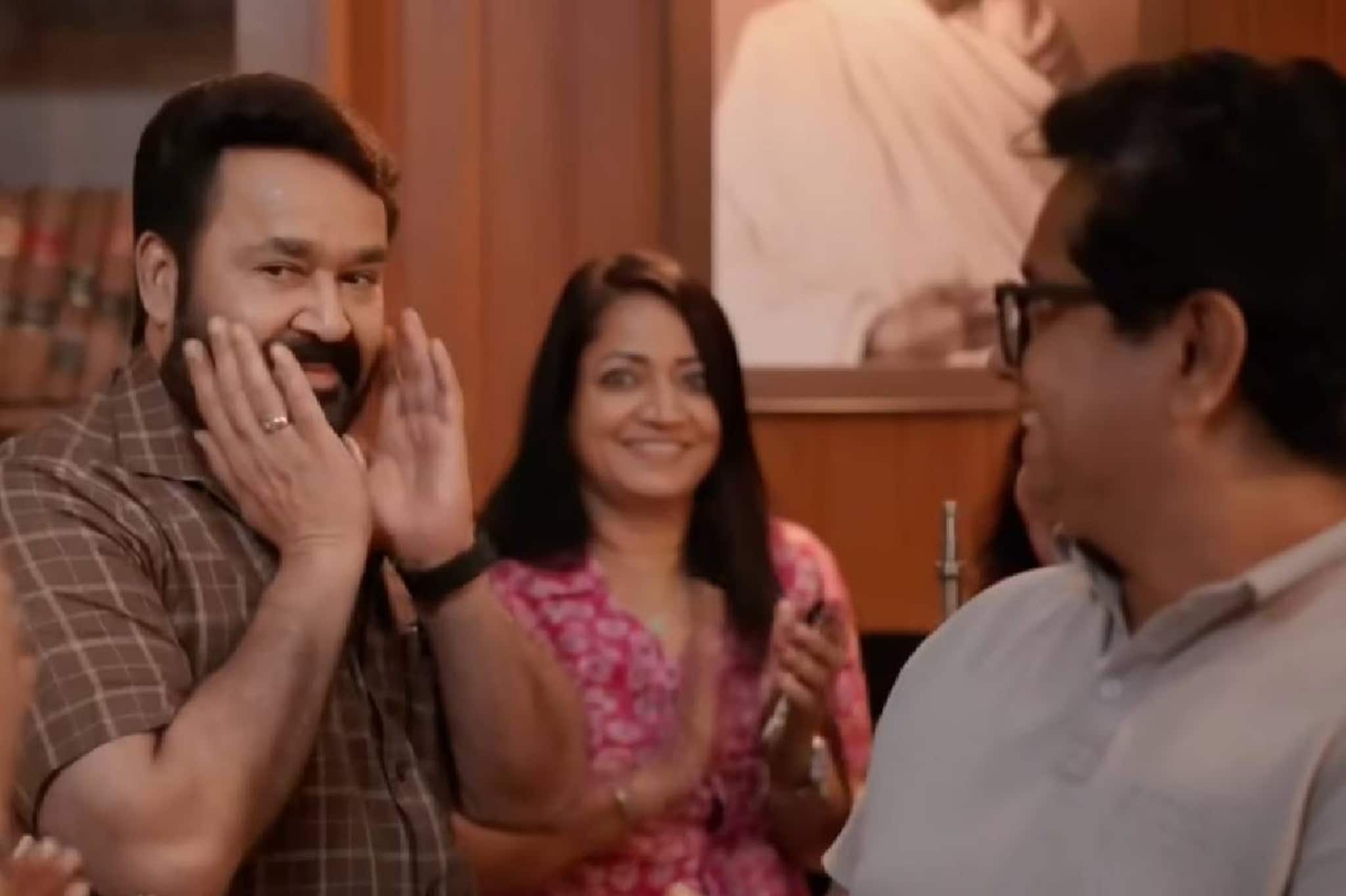 ഓക്കെ ആയോ എന്ന ചോദ്യത്തിൽ മുഖത്ത് അത്ഭുതം വിടർന്ന് മോഹൻലാൽ; 'ദൃശ്യം 3' പാക്ക്അപ്പ് വീഡിയോ വൈറൽ