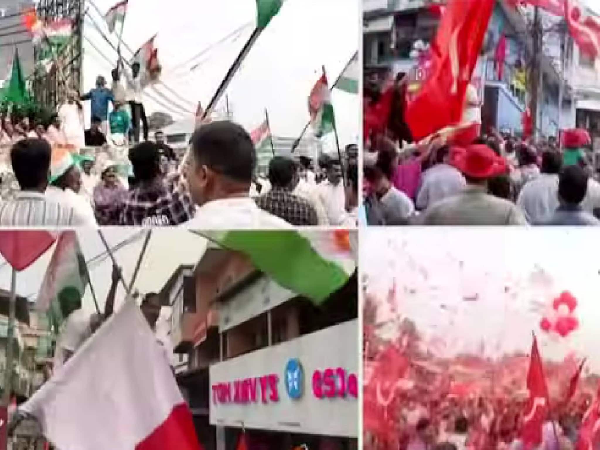 ആവേശമായി കലാശക്കൊട്ട്; ആദ്യഘട്ടത്തിലെ പരസ്യപ്രചാരണത്തിന് സമാപനം