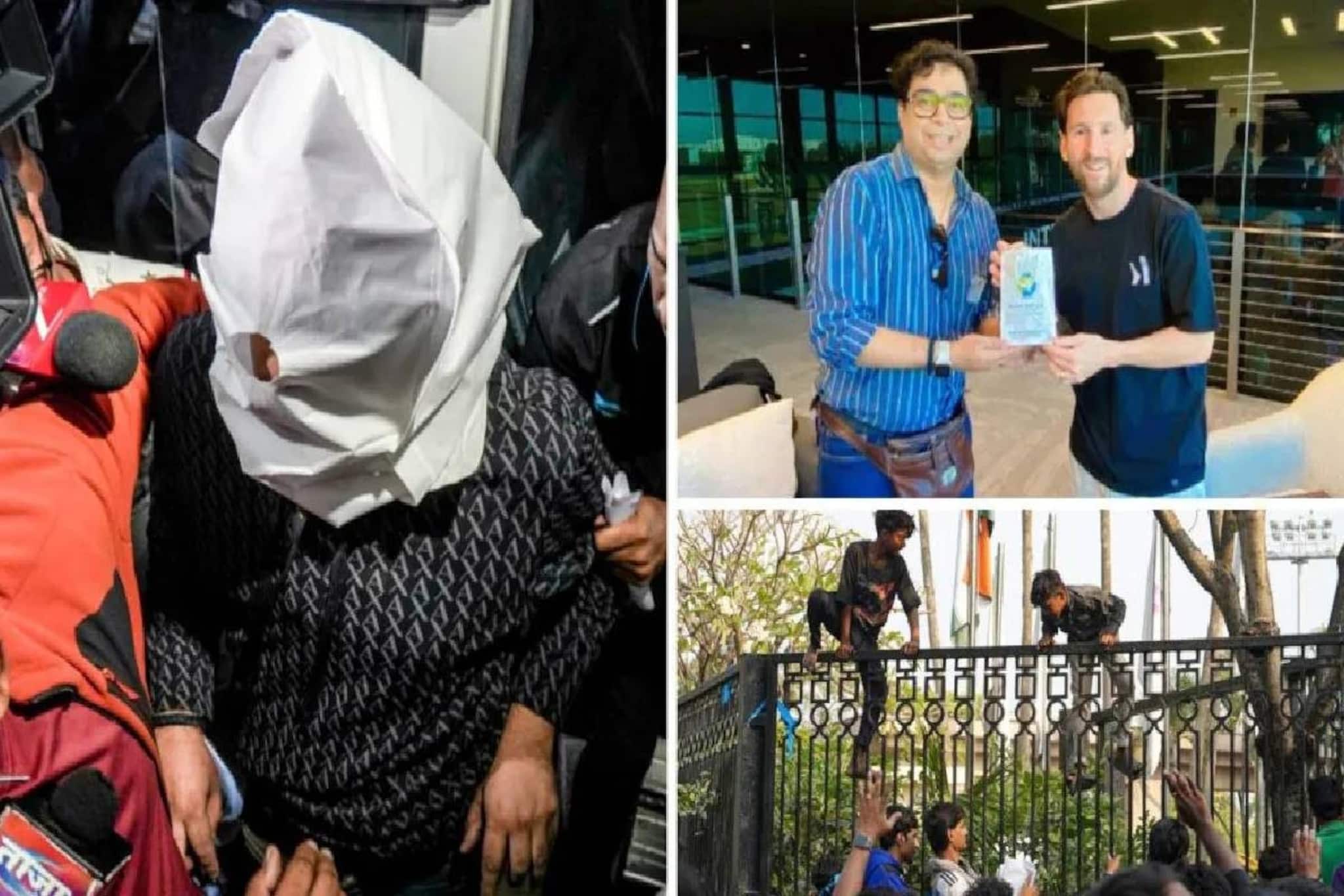 ലയണൽ മെസ്സിയുടെ കൊൽക്കത്ത പരിപാടിയുടെ മുഖ്യ സംഘാടകൻ അറസ്റ്റിൽ; ടിക്കറ്റ് ഫീസ് റീ ഫണ്ട് ചെയ്യും ലയണൽ മെസ്സിയുടെ കൊൽക്കത്ത പരിപാടിയുടെ മുഖ്യ സംഘാടകൻ അറസ്റ്റിൽ; ടിക്കറ്റ് ഫീസ് റീ ഫണ്ട് ചെയ്യും