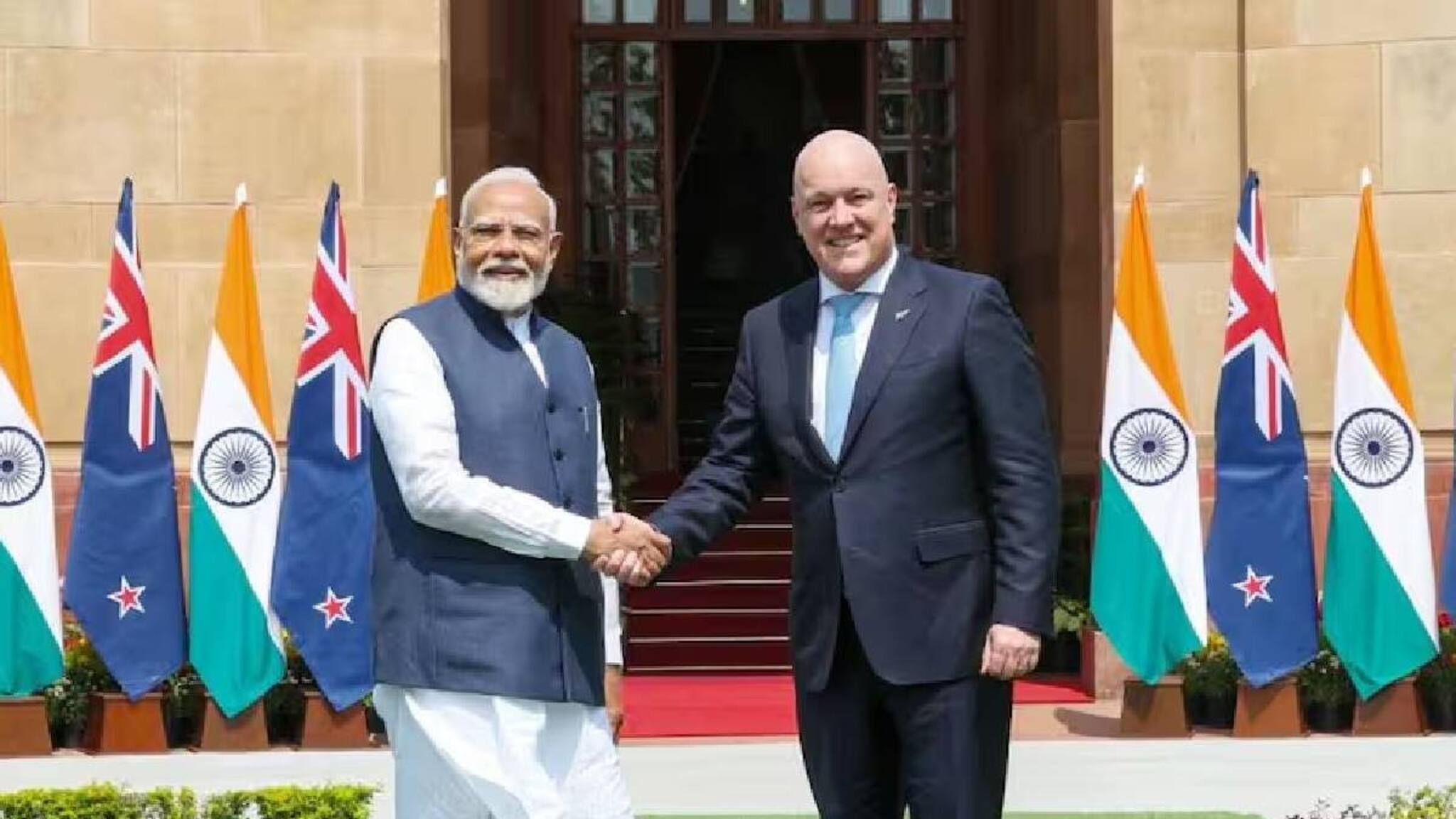 '140 കോടി ഉപയോക്താക്കളിലേക്ക് തുറക്കുന്ന വാതില്‍'; ഇന്ത്യയുമായുള്ള സ്വതന്ത്ര വ്യാപാര കരാറിനെ പ്രശംസിച്ച് ന്യൂസിലന്‍ഡ് പ്രധാനമന്ത്രി