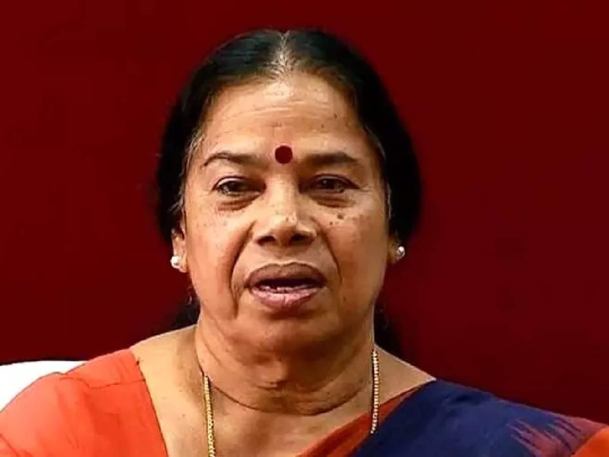 സിപിഎം നേതാവ് പി.കെ. ശ്രീമതിയുടെ പണവും ആഭരണവും രേഖകളും സൂക്ഷിച്ച ബാഗ് യാത്രയ്ക്കിടെ മോഷണം പോയി