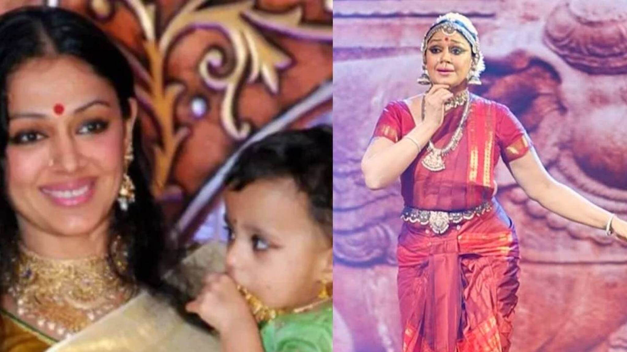 അവൾ ശോഭനയുടെ മകൾ; വിന്റേജ് ശോഭനയുടെ തനി ലുക്ക്; മകളുടെ മുഖം വെളിപ്പെടുത്തി താരം