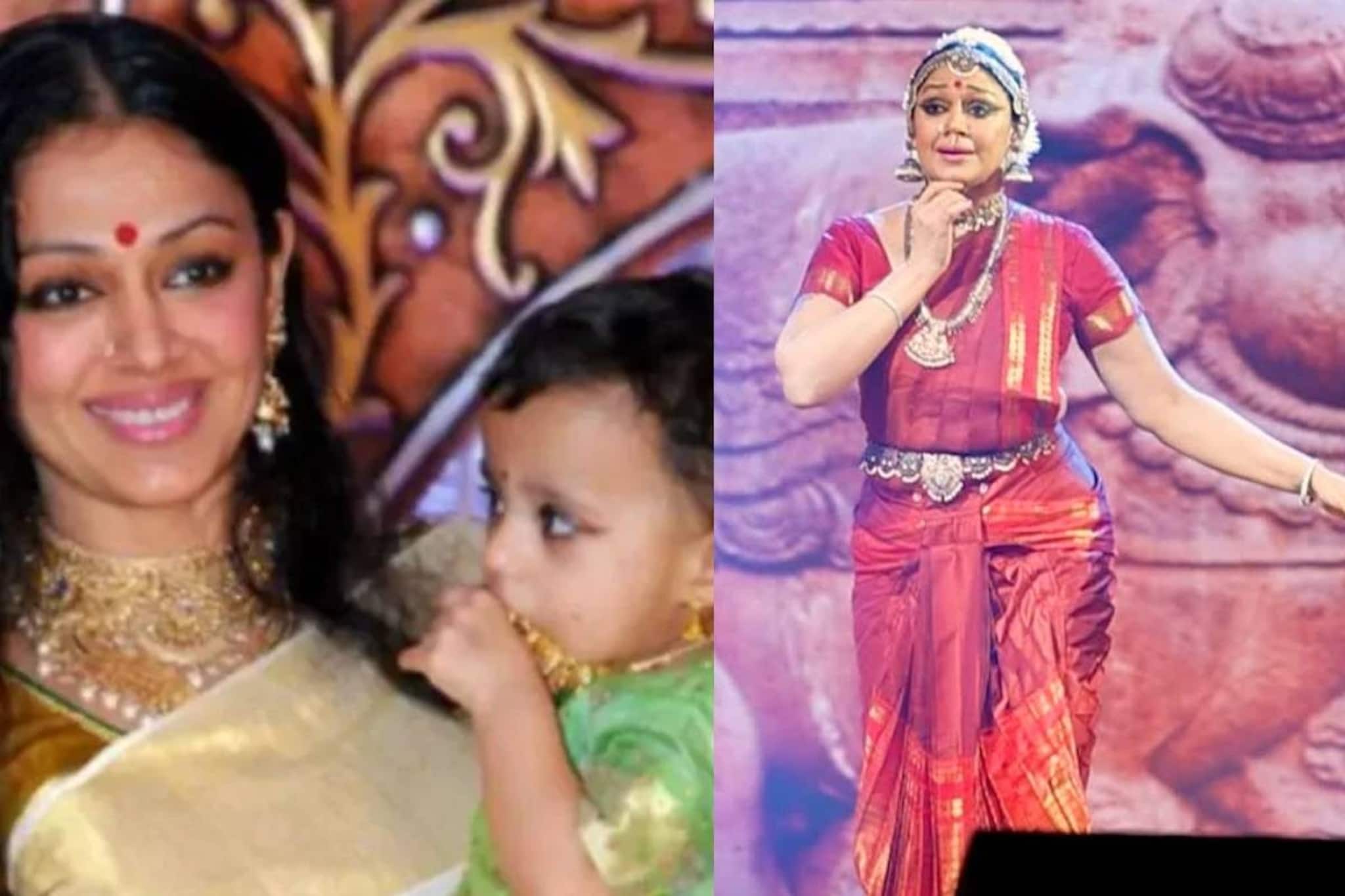 അവൾ ശോഭനയുടെ മകൾ; വിന്റേജ് ശോഭനയുടെ തനി ലുക്ക്; മകളുടെ മുഖം വെളിപ്പെടുത്തി താരം