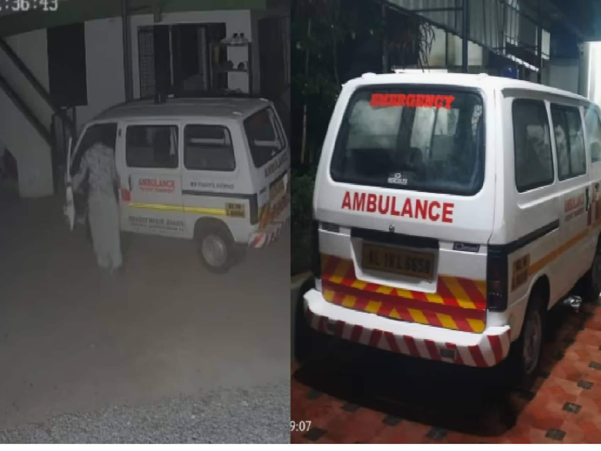 തിരുവനന്തപുരത്ത് ആംബുലൻസ് മോഷണം പോയി; വിദ്യാർത്ഥികളാണ് മോഷ്ടിച്ചതെന്ന് പൊലീസ്