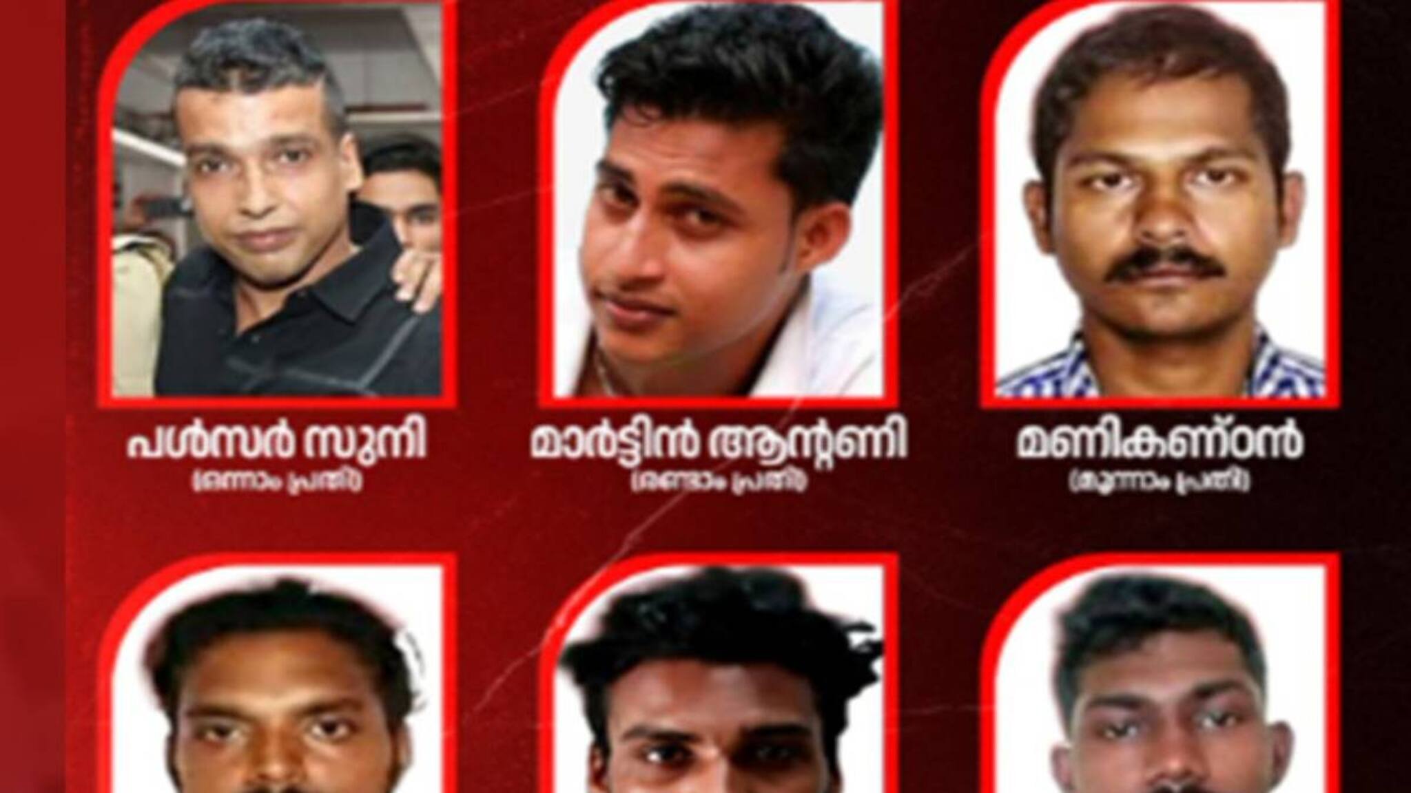 പ്രതികളിൽ ശിക്ഷ കഴിഞ്ഞ് ആദ്യം ജയിൽ മോചിതനാകുന്നത് പൾസർ സുനി; മറ്റു പ്രതികൾ എത്ര വർഷം കിടക്കും?