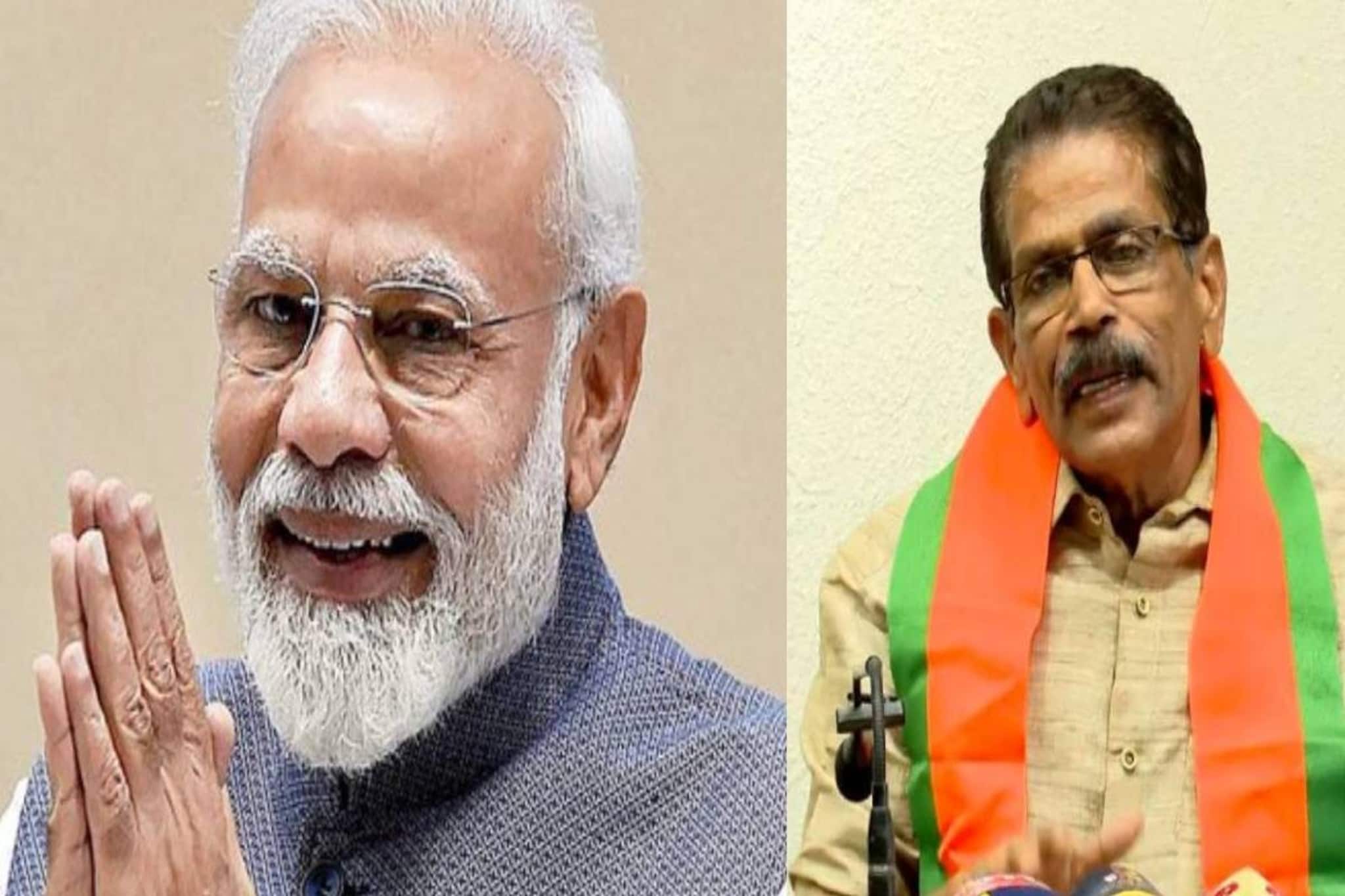 പാലക്കാട് CPM പഞ്ചായത്ത് പ്രസിഡന്റ് ബിജെപിയിൽ; പ്രധാനമന്ത്രിയുടെ പുസ്തകം വായിച്ചതു കൊണ്ടെന്ന് പാലക്കാട് CPM പഞ്ചായത്ത് പ്രസിഡന്റ് ബിജെപിയിൽ; പ്രധാനമന്ത്രിയുടെ പുസ്തകം വായിച്ചതു കൊണ്ടെന്ന്