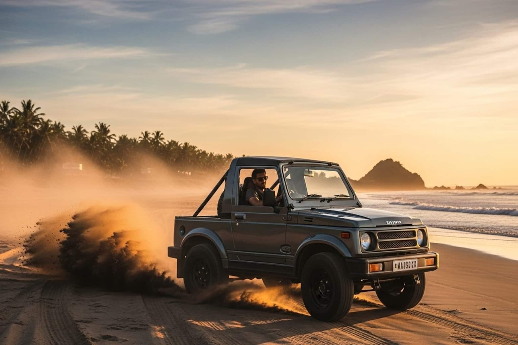 തൃശൂരിലെ ബീച്ചിൽ‌ ജിപ്സി ഡ്രിഫ്റ്റ് ചെയ്യുന്നതിനിടെ അപകടത്തിൽ 14 വയസുകാരൻ മരിച്ചു