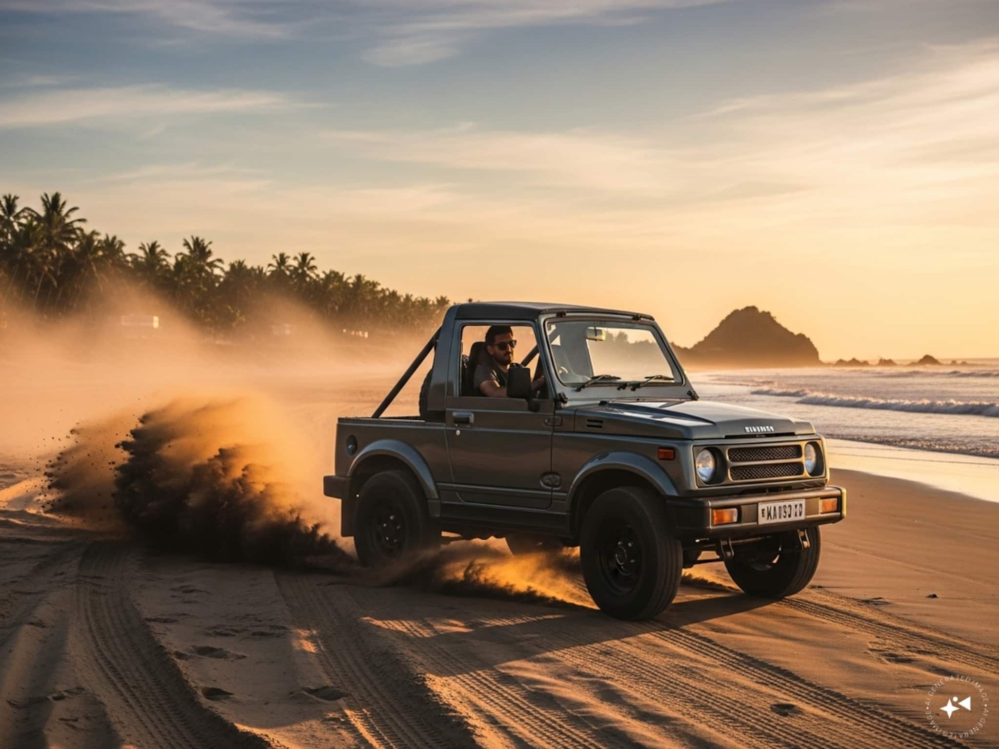 തൃശൂരിലെ ബീച്ചിൽ‌ ജിപ്സി ഡ്രിഫ്റ്റ് ചെയ്യുന്നതിനിടെ അപകടത്തിൽ 14 വയസുകാരൻ മരിച്ചു