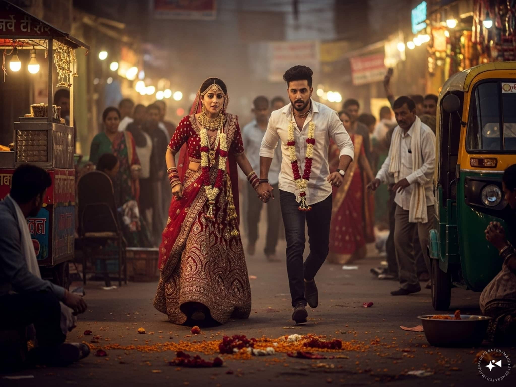 ലേശം ക്ഷമിച്ചു കൂടെ? വരനു മാലയിട്ടതിന് തൊട്ടുപിന്നാലെ വധു കാമുകനൊപ്പം ഒളിച്ചോടി