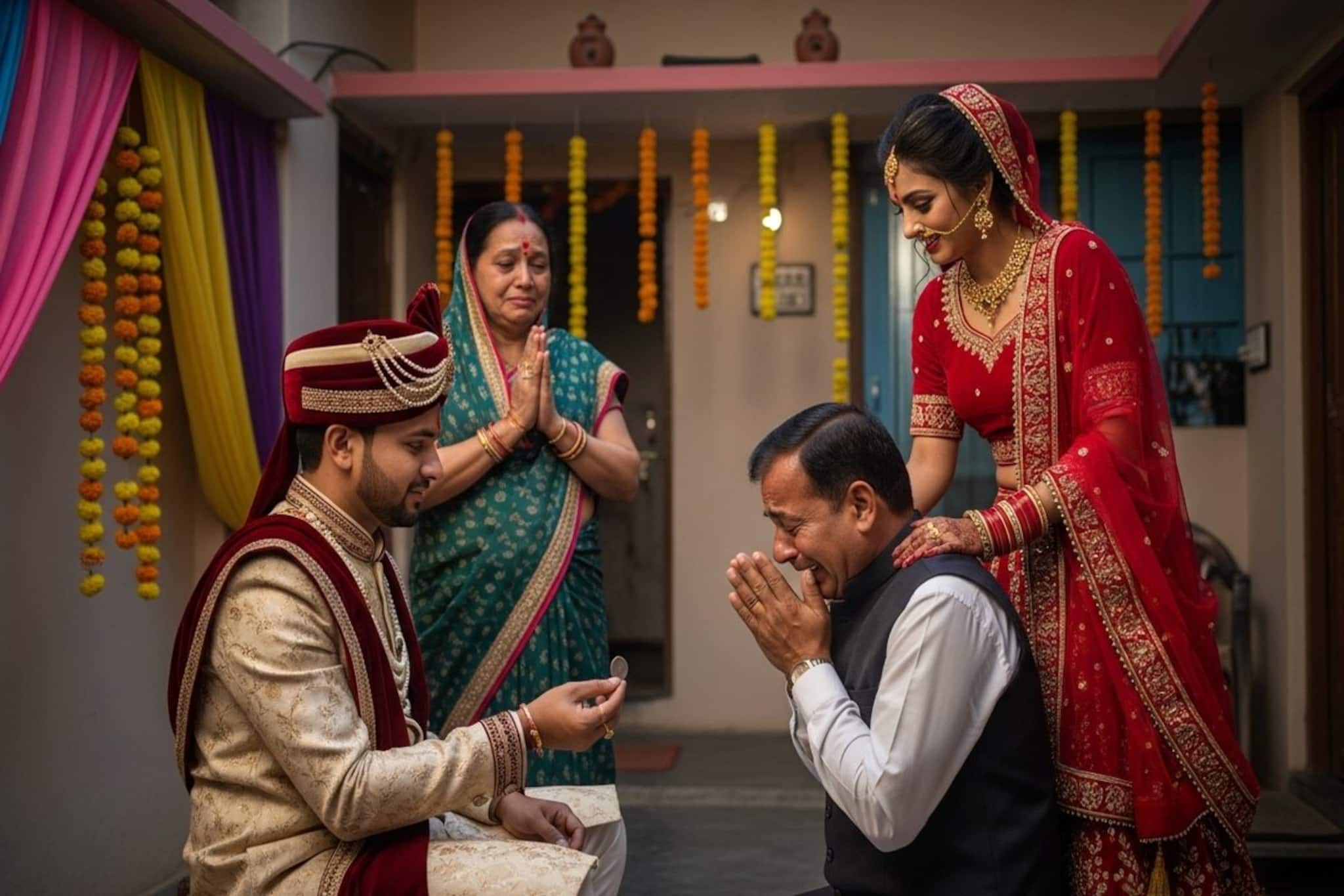 വിവാഹച്ചടങ്ങിനിടെ വരന്‍ 31 ലക്ഷം രൂപ സ്ത്രീധനം നിരസിച്ചു; ഹൃദയം കവര്‍ന്ന് ഒരു വിവാഹ വീഡിയോ