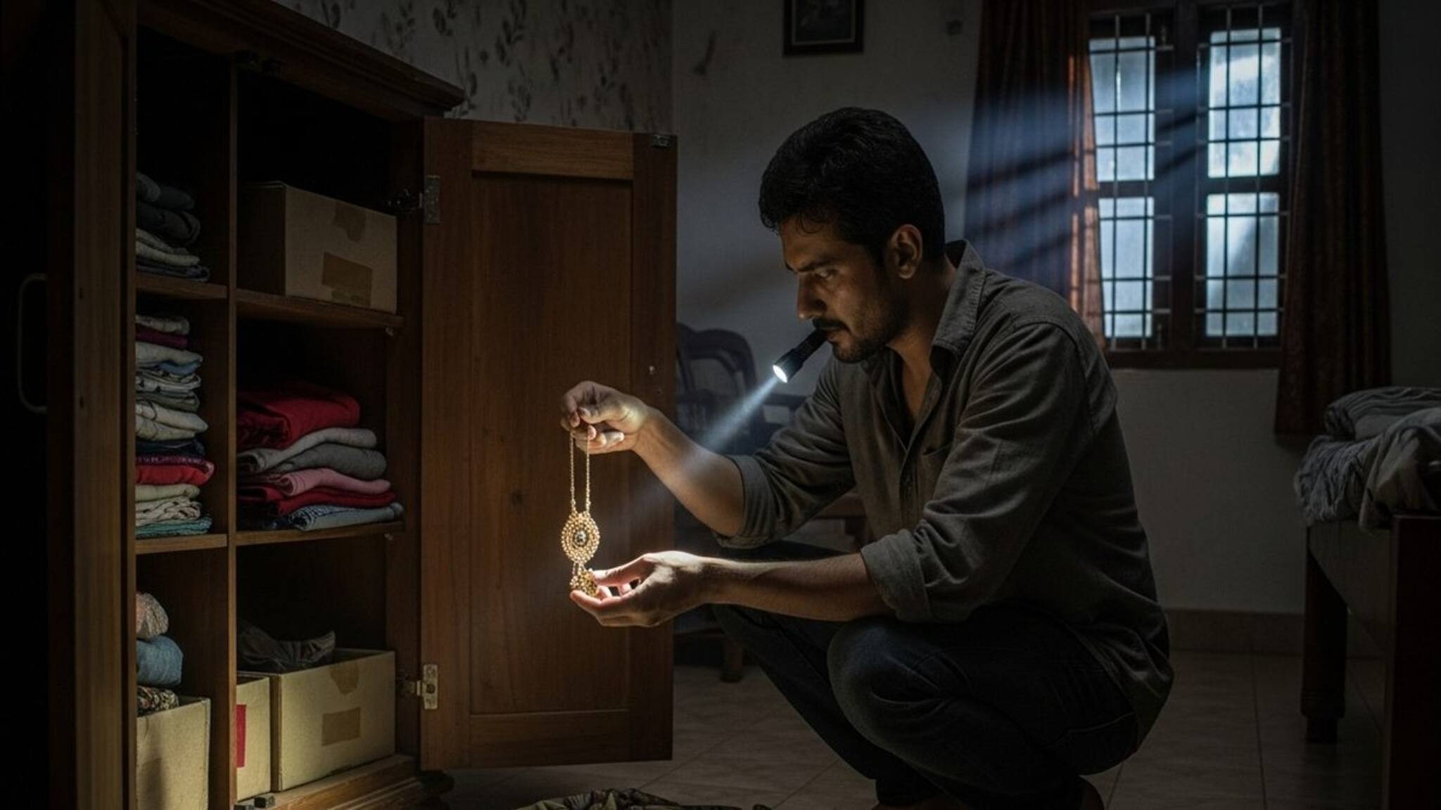 വീട്ടുകാർ ക്രിസ്മസ് ആഘോഷത്തിന് പള്ളിയിൽ പോയി; 60 പവൻ കള്ളൻ കൊണ്ടുപോയി