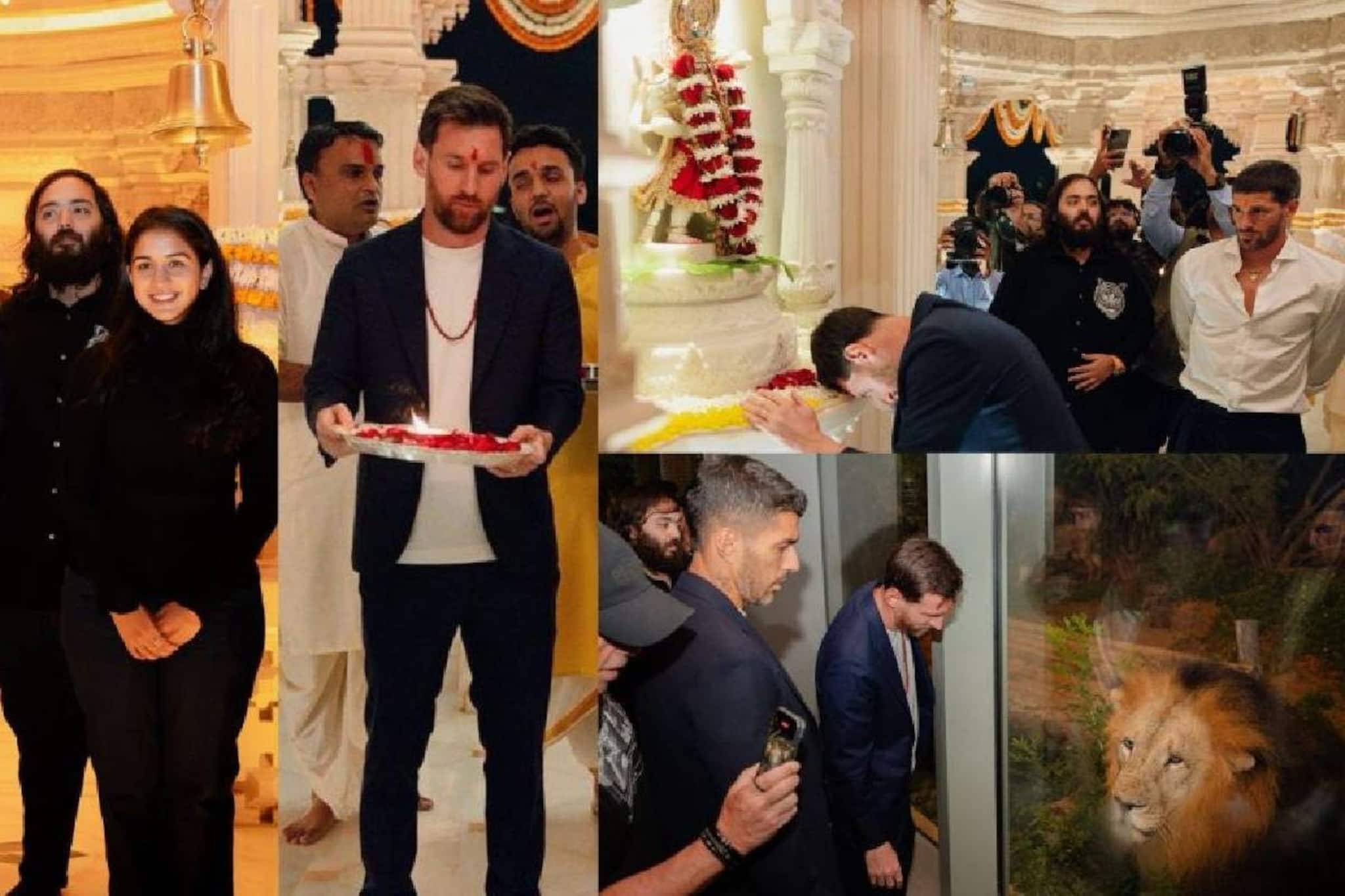 ലയണൽ മെസ്സി വൻതാരയിൽ പൂജകളിൽ പങ്കെടുത്തു, ജാംനഗറിലെ വന്യജീവി സംരക്ഷണ കേന്ദ്രം നോക്കിക്കണ്ടു ലയണൽ മെസ്സി വൻതാരയിൽ പൂജകളിൽ പങ്കെടുത്തു, ജാംനഗറിലെ വന്യജീവി സംരക്ഷണ കേന്ദ്രം നോക്കിക്കണ്ടു