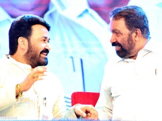 മോഹൻലാൽ, വി ശിവൻകുട്ടി 