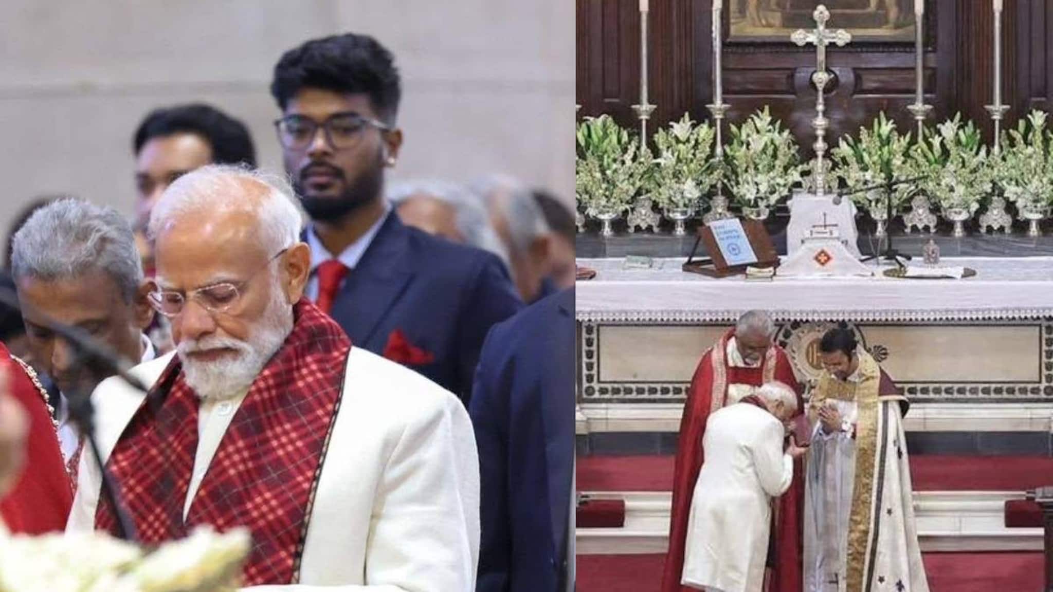 'ക്രിസ്മസിന്റെ ആവേശം സമൂഹത്തിൽ ഐക്യവും നന്മയും പ്രചോദിപ്പിക്കട്ടെ'; ഡൽഹിയിൽ ക്രിസ്മസ് ശുശ്രൂഷയിൽ പ്രധാനമന്ത്രി