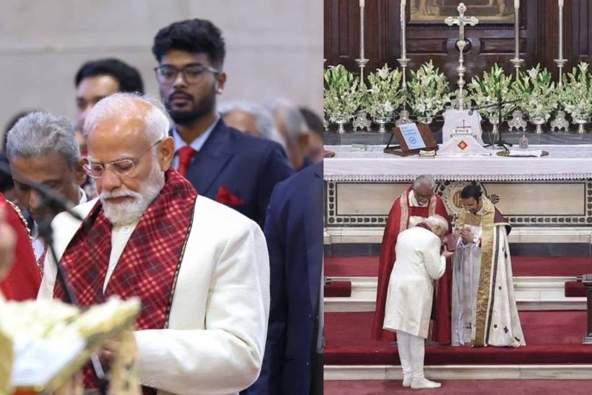 'ക്രിസ്മസിന്റെ ആവേശം സമൂഹത്തിൽ ഐക്യവും നന്മയും പ്രചോദിപ്പിക്കട്ടെ'; ഡൽഹിയിൽ ക്രിസ്മസ് ശുശ്രൂഷയിൽ പ്രധാനമന്ത്രി