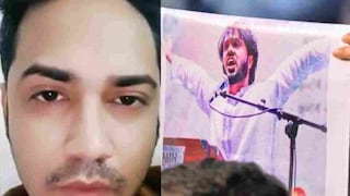 ഫൈസൽ കരീം മസൂദ്, ഉസ്മാൻ ഹാദി (വലത്) (News18)