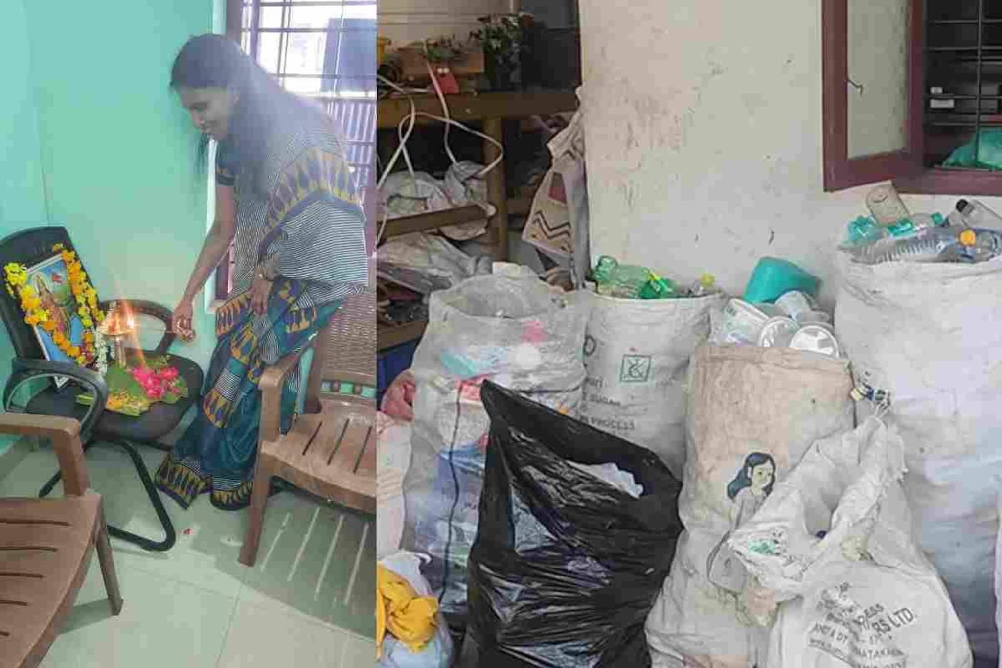 'ഒരു മുറിയെന്ന് പറയാനാവില്ല, ചുറ്റും ടൺ കണക്കിന് മാലിന്യം'; ചെറിയ ഒരിടത്ത് സേവനം തുടങ്ങിയെന്ന് ശ്രീലേഖ 'ഒരു മുറിയെന്ന് പറയാനാവില്ല, ചുറ്റും ടൺ കണക്കിന് മാലിന്യം'; ചെറിയ ഒരിടത്ത് സേവനം തുടങ്ങിയെന്ന് ശ്രീലേഖ