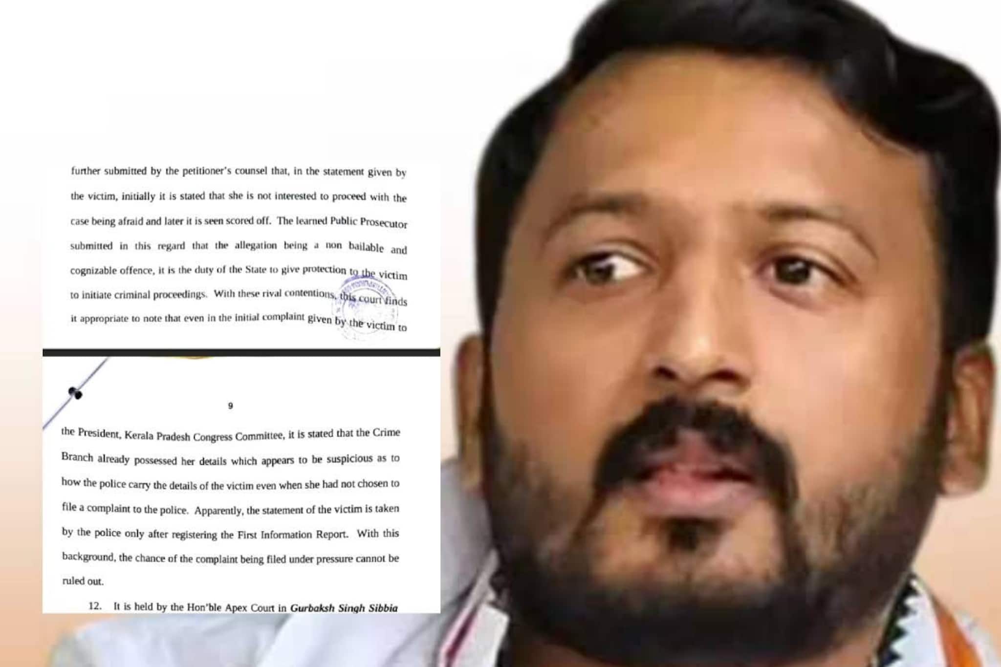 'ബലാത്സംഗത്തിന് പ്രഥമദൃഷ്ട്യാ തെളിവില്ല, പരാതിയിലും മൊഴിയിലും വൈരുധ്യം'; മാങ്കൂട്ടത്തിലിന് ജാമ്യം നൽകിയുള്ള കോടതി ഉത്തരവ് 'ബലാത്സംഗത്തിന് പ്രഥമദൃഷ്ട്യാ തെളിവില്ല, പരാതിയിലും മൊഴിയിലും വൈരുധ്യം'; മാങ്കൂട്ടത്തിലിന് ജാമ്യം നൽകിയുള്ള കോടതി ഉത്തരവ്