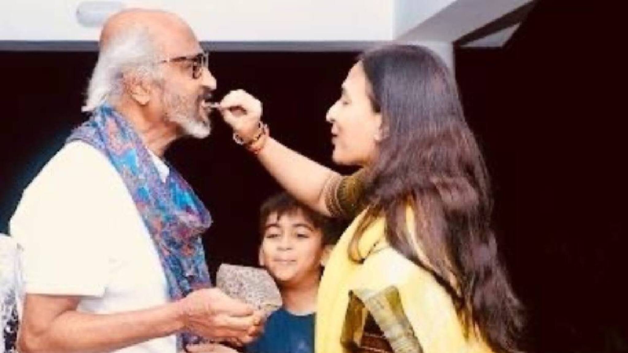 Rajinikanth | രജനീകാന്തിന് ലളിതമായ ജന്മദിനം; 75-ാം പിറന്നാൾ ആഘോഷ ചിത്രവുമായി മകൾ ഐശ്വര്യ